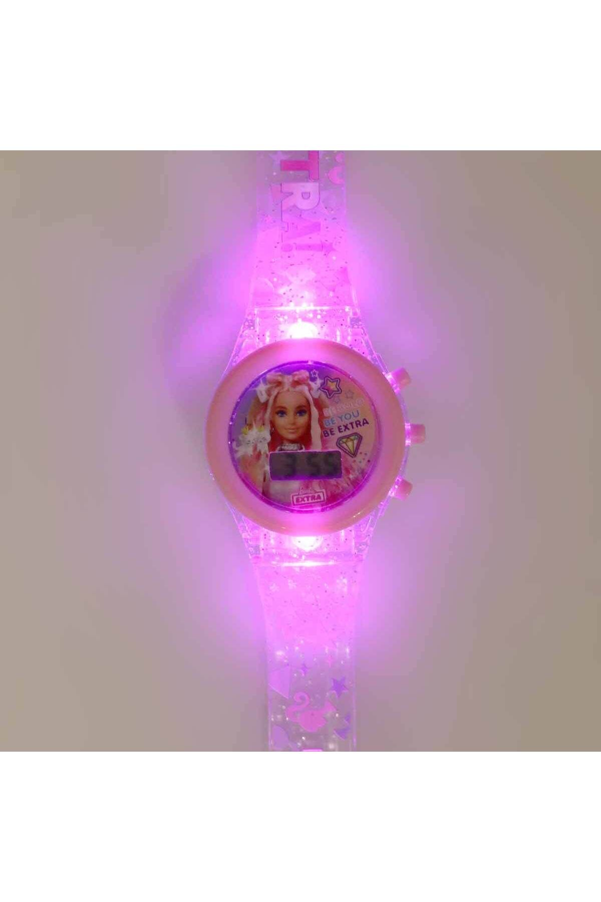 Ottonya Barbie Led Işıklı Dijital Kol Saati OTTO42478A - So Extra