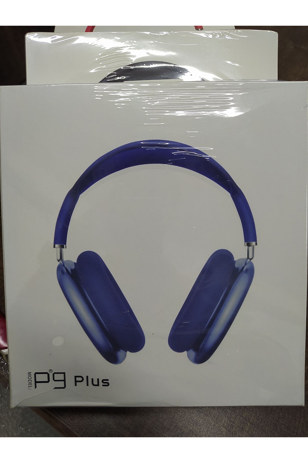 Syrox P9 Kablosuz 5.0 Uyumlu Bluetooth Kulaklık Kulak üstü LACİVERT