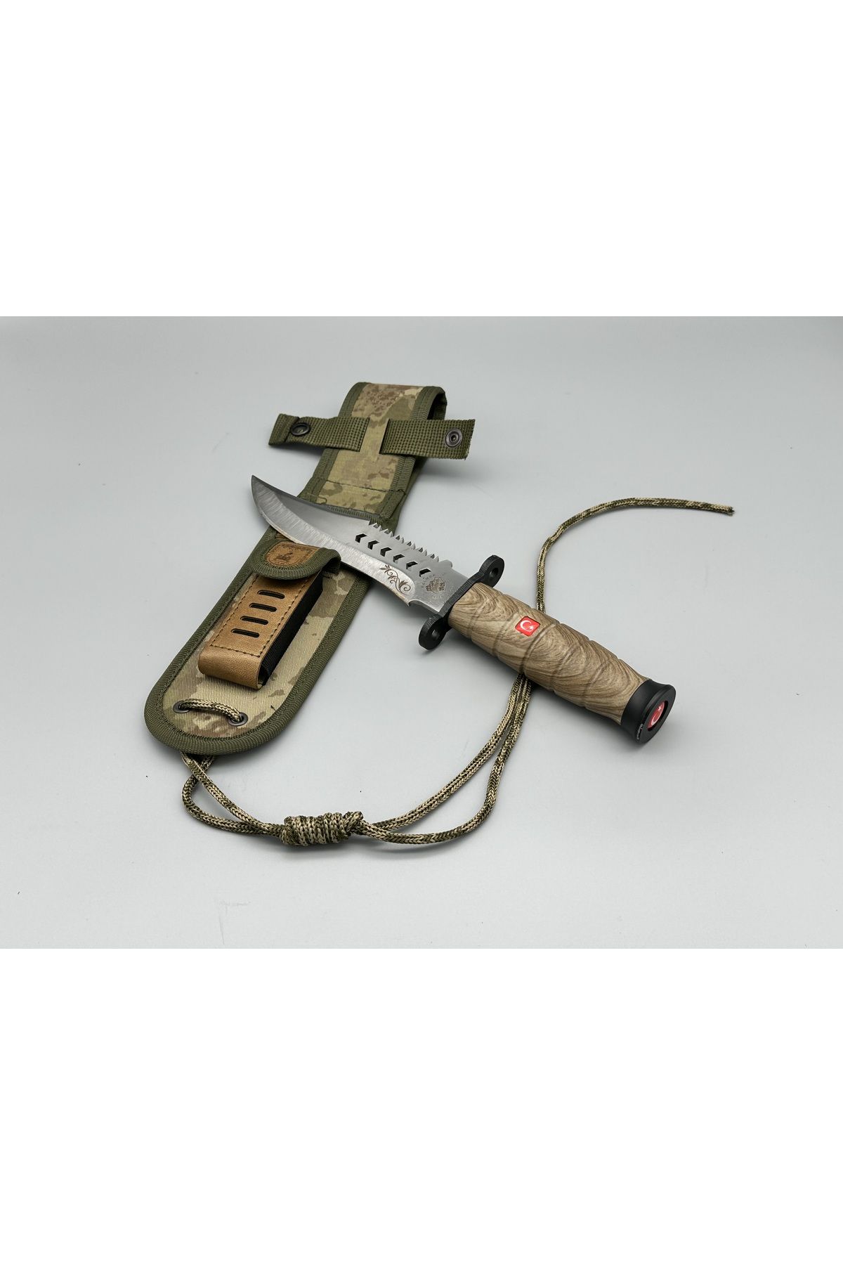 Halmak Ceviz Model Komando Avcı Bıçağı