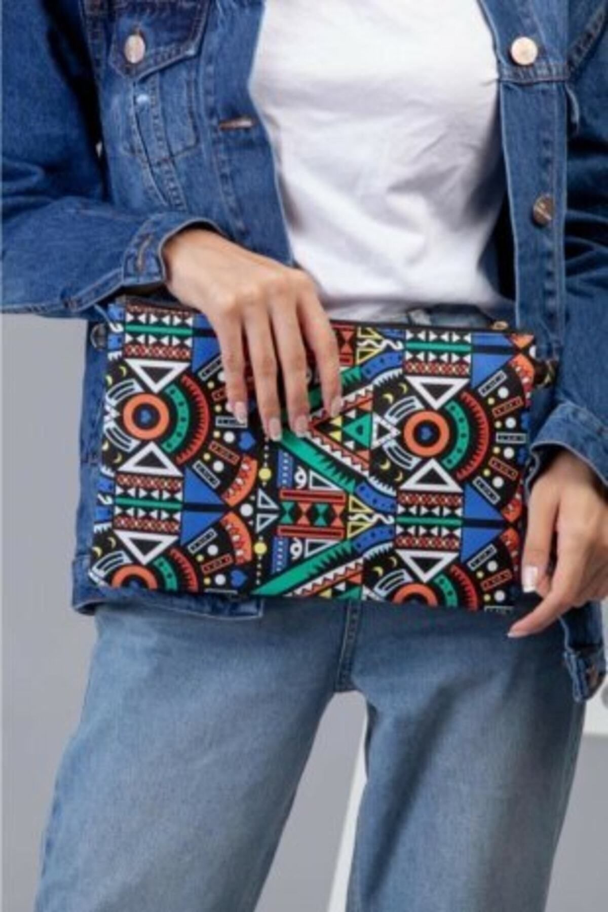 efnanstore Abiye Portföy Clutch Çanta Etnik