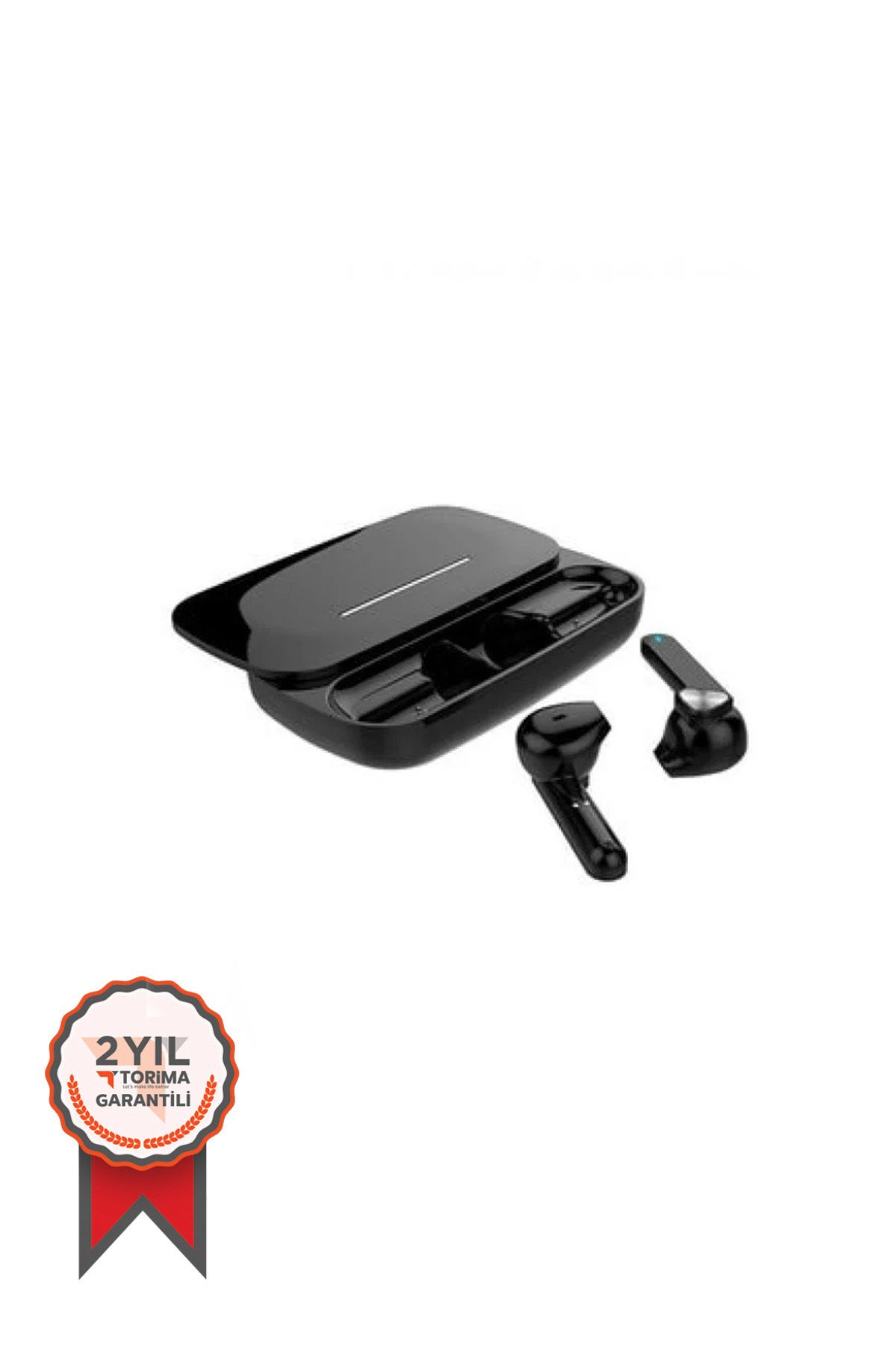 Torima Be36 Uyumlu Bluetooth Kablosuz Kulaklık V5.0 Stereo Dokunmatik Siyah