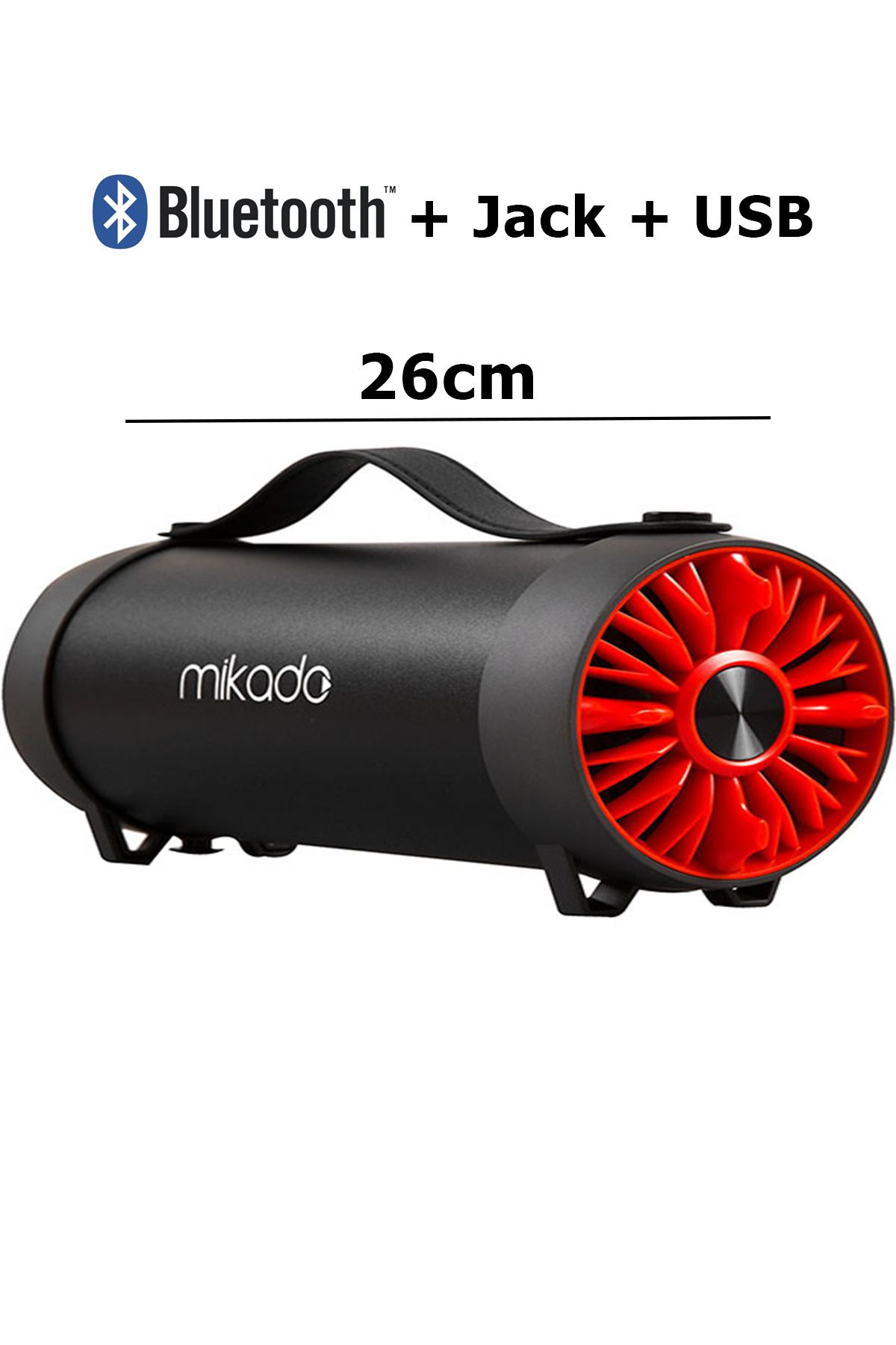 Mikado MD-54BT 13 Watt Usb + Jack + Aux + Bluetooth Speaker Bluetooth Hoparlör