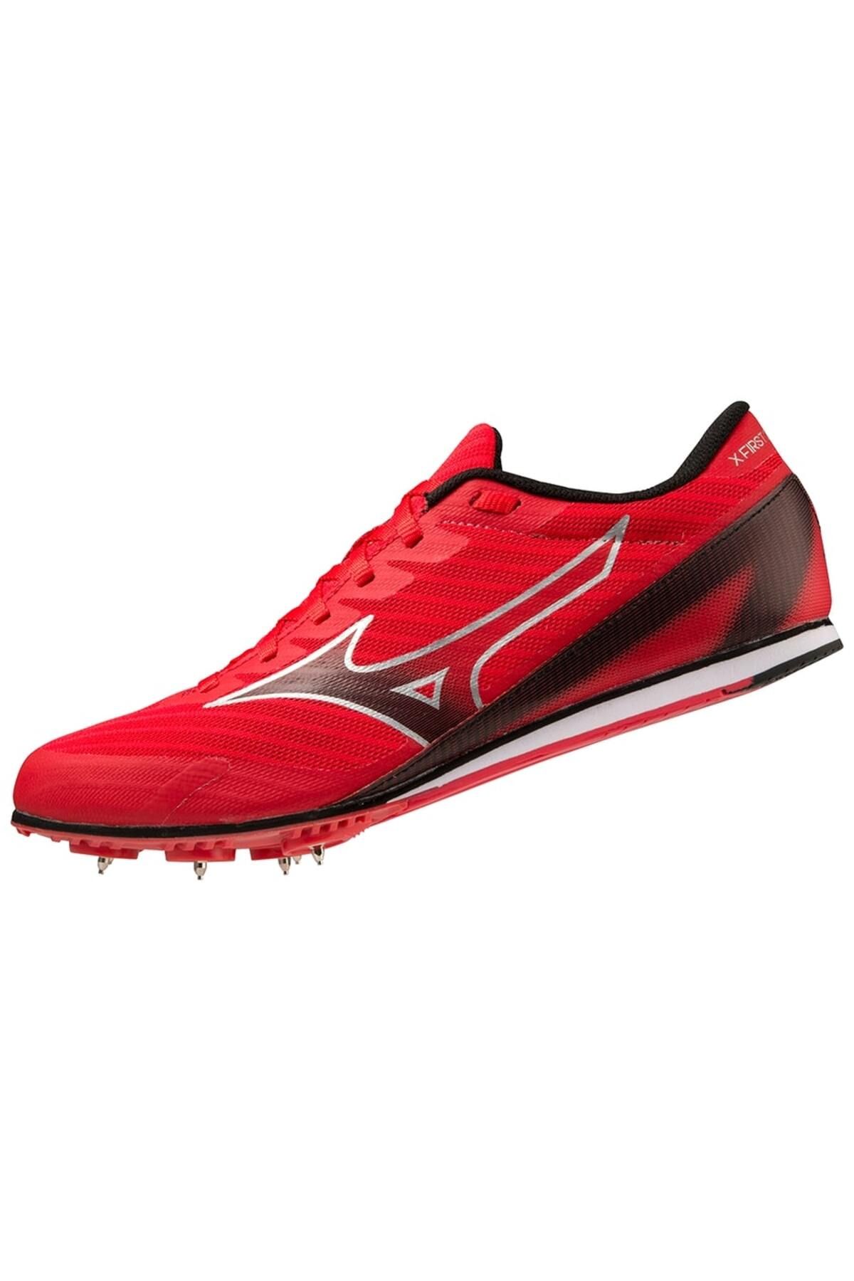 Mizuno X First 2 Unisex Atletizm Ayakkabısı Kırmızı