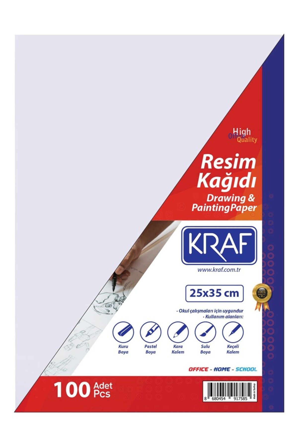 KRAF RESIM KAGIDI 25x35 100 LÜ