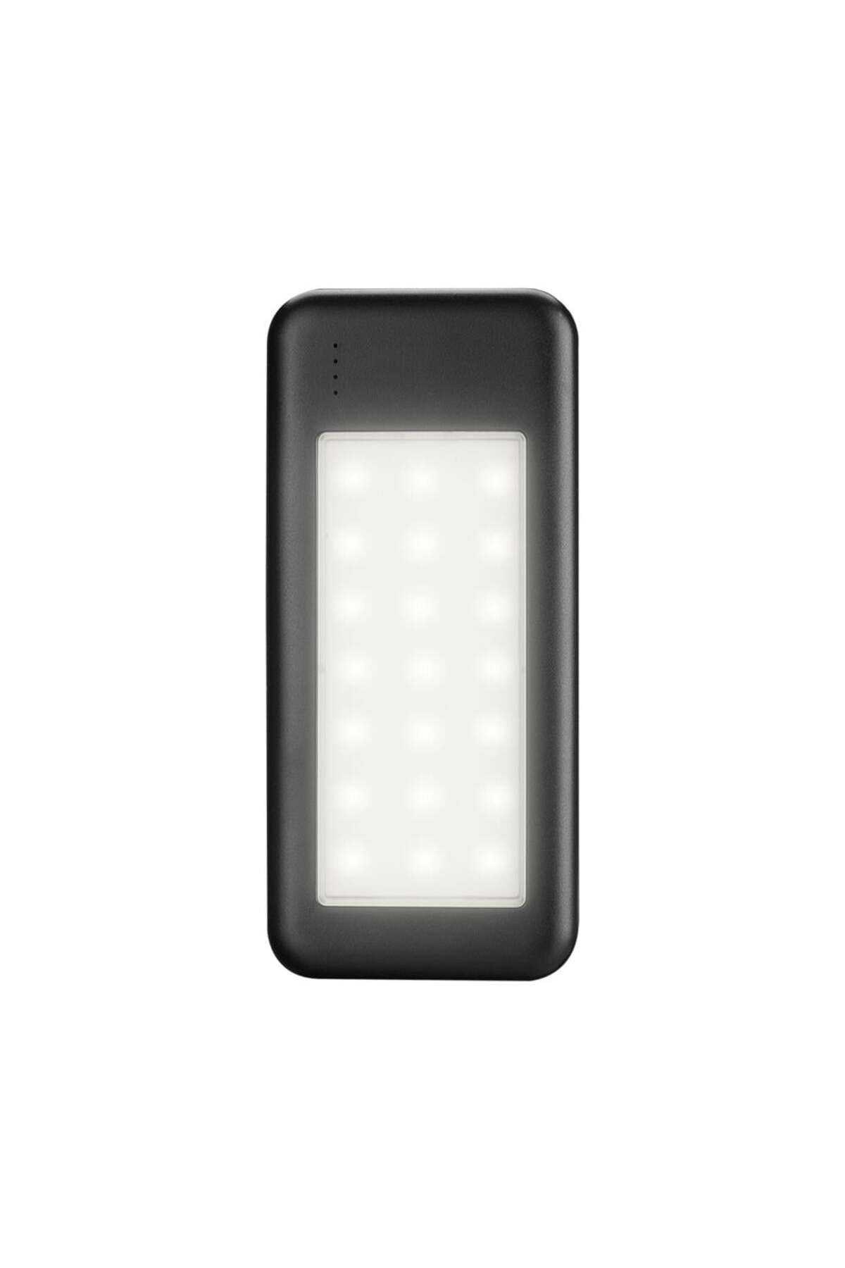 S-Link P103 10000mAh 4 in 1 LED Aydınlatmalı Taşınabilir Batarya - Siyah