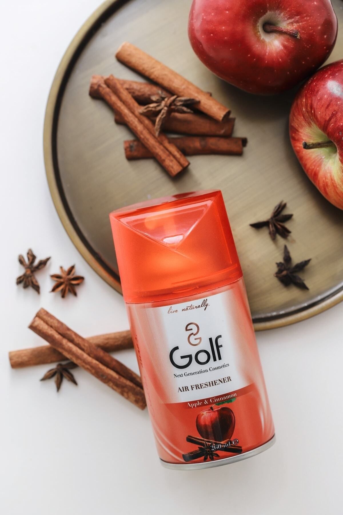 GOLF COSMETICS Golf Oda Kokusu Sprey 260 ml - Elma&tarçın