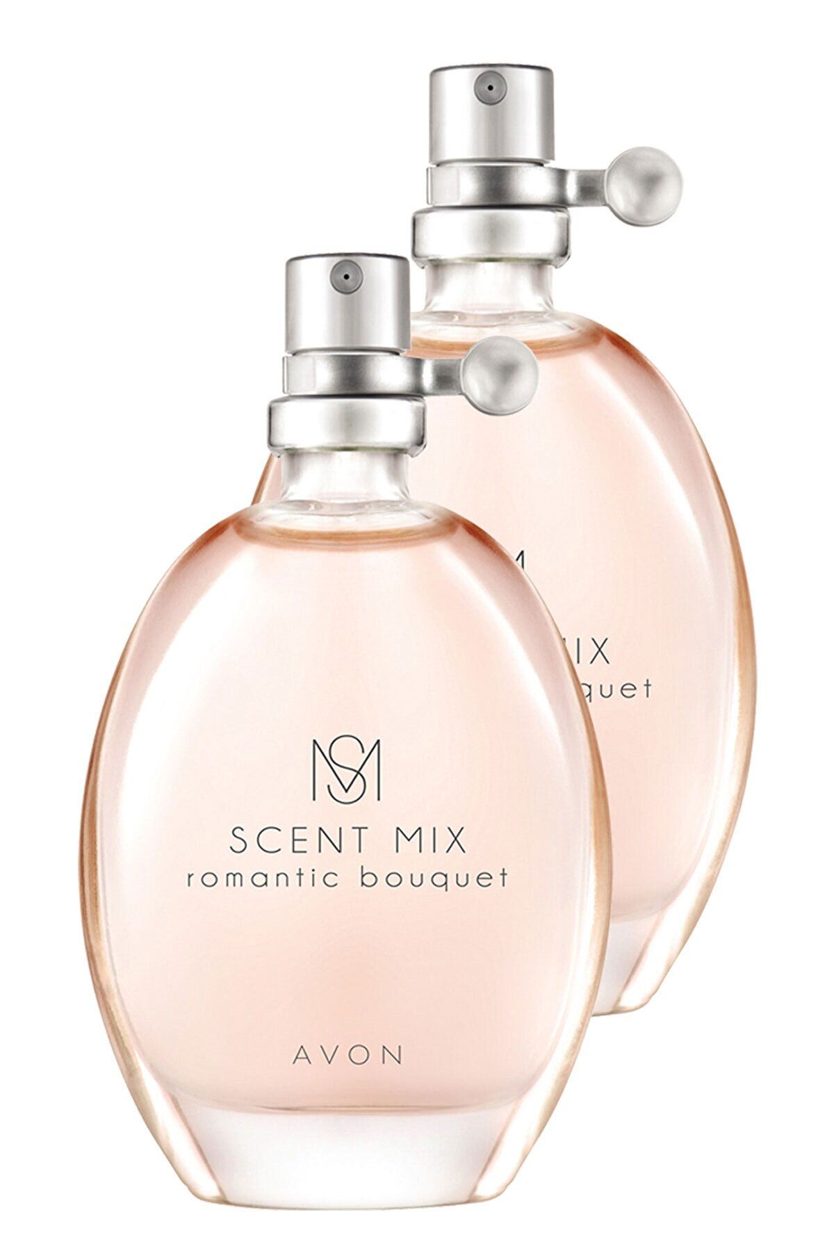 Avon Scent Mix Romantic Bouquet Kadın Parfüm Edt 30 Ml. İkili Set