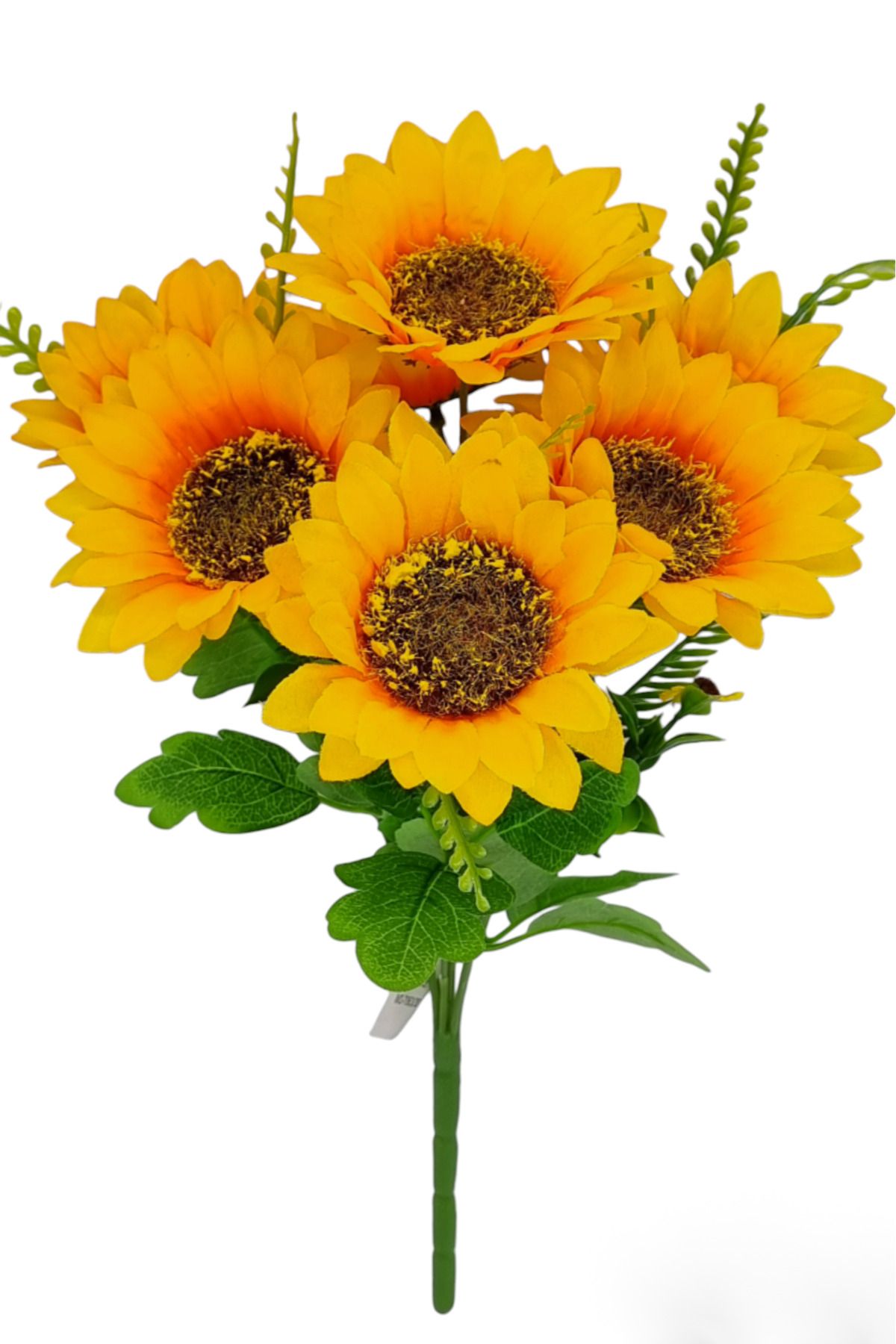 MD Aspiz Flowers 1 Adet Yapay Ayçiçeği Sunflower Bitki Demeti _ Pampas Sarmaşık Ayçiçek Ay Çiçeği Lale Yağı Kuru Gul