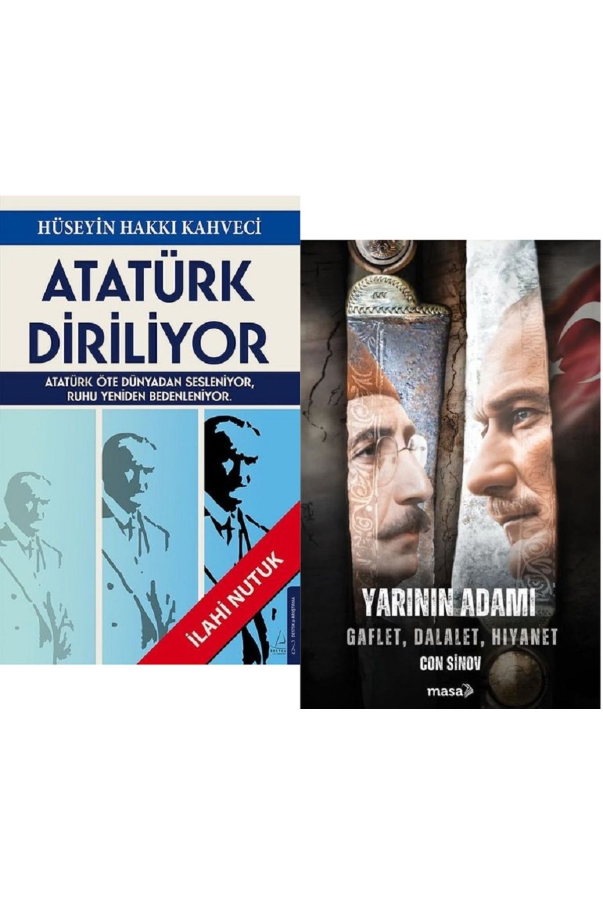 Destek Yayınları Atatürk Diriliyor + Yarının Adamı Gaflet,Dalalet,Hıyanet / 2 Kitap Set