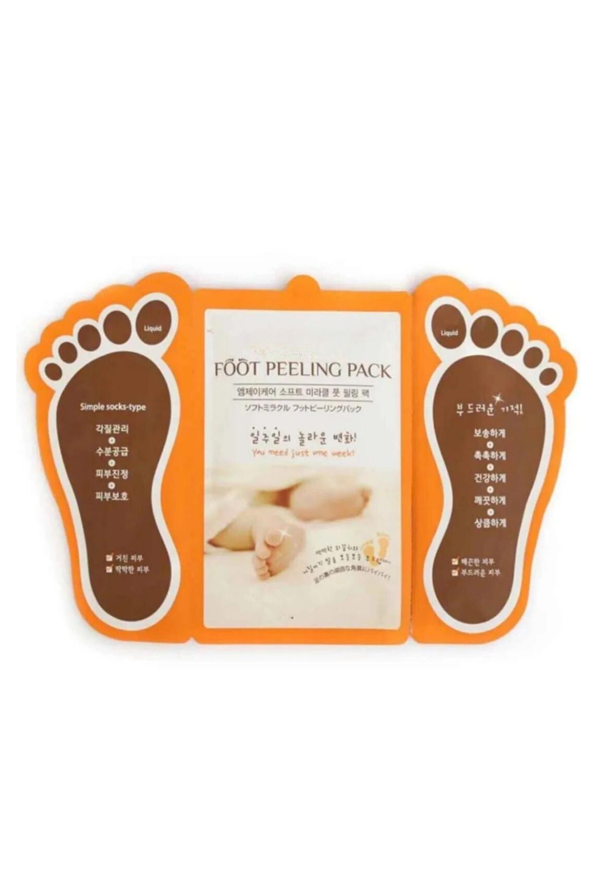 Deep Labs Çorap Tipi Ayak Peeling Maskesi
