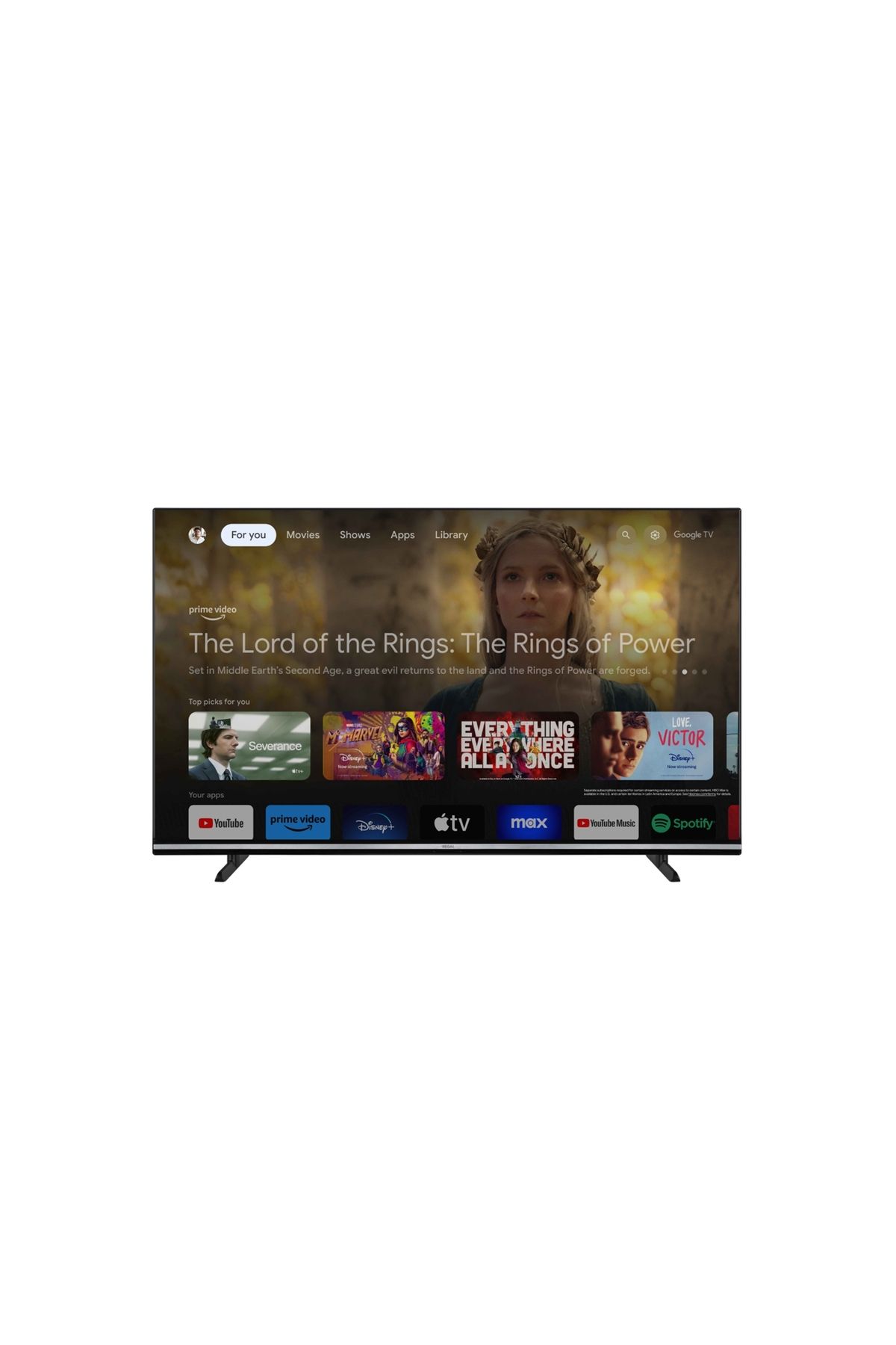 Regal 65R71UG01 65'' 164 Ekran Smart 4K Google TV