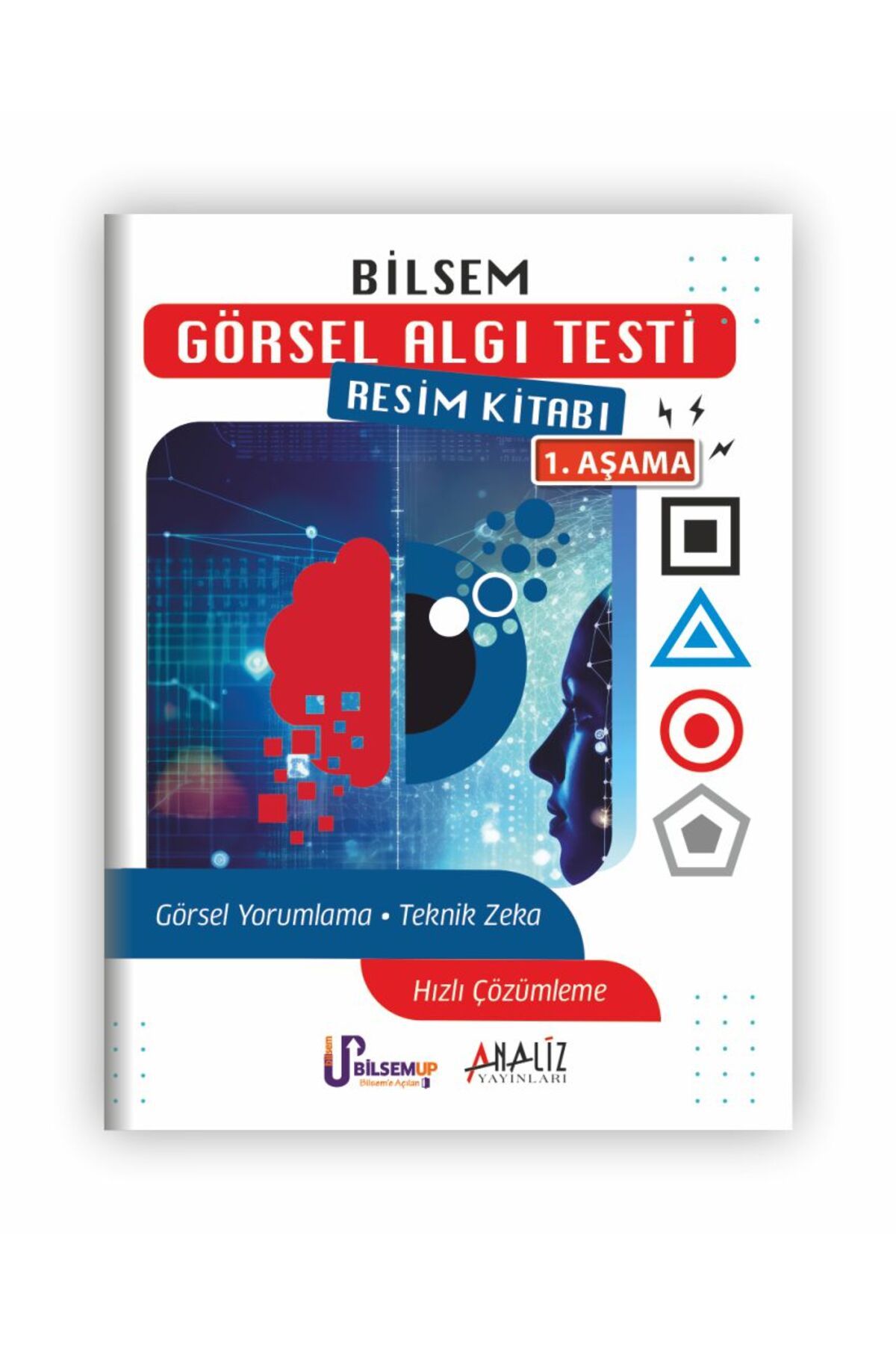 Analiz Yayınları BİLSEM GÖRSEL ALGI TESTİ RESİM KİTABI 1.AŞAMA