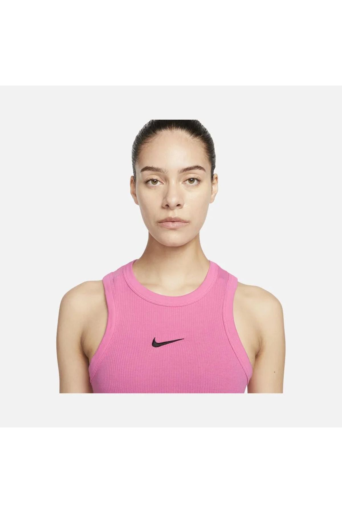 Nike Sportswear Trend Crop Ribbed Kadın Atlet FN5758 684