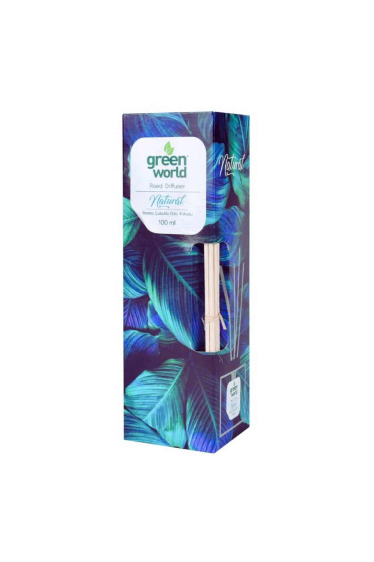 Green World Bambu Çubuklu Oda Kokusu NATURAL 100 ml