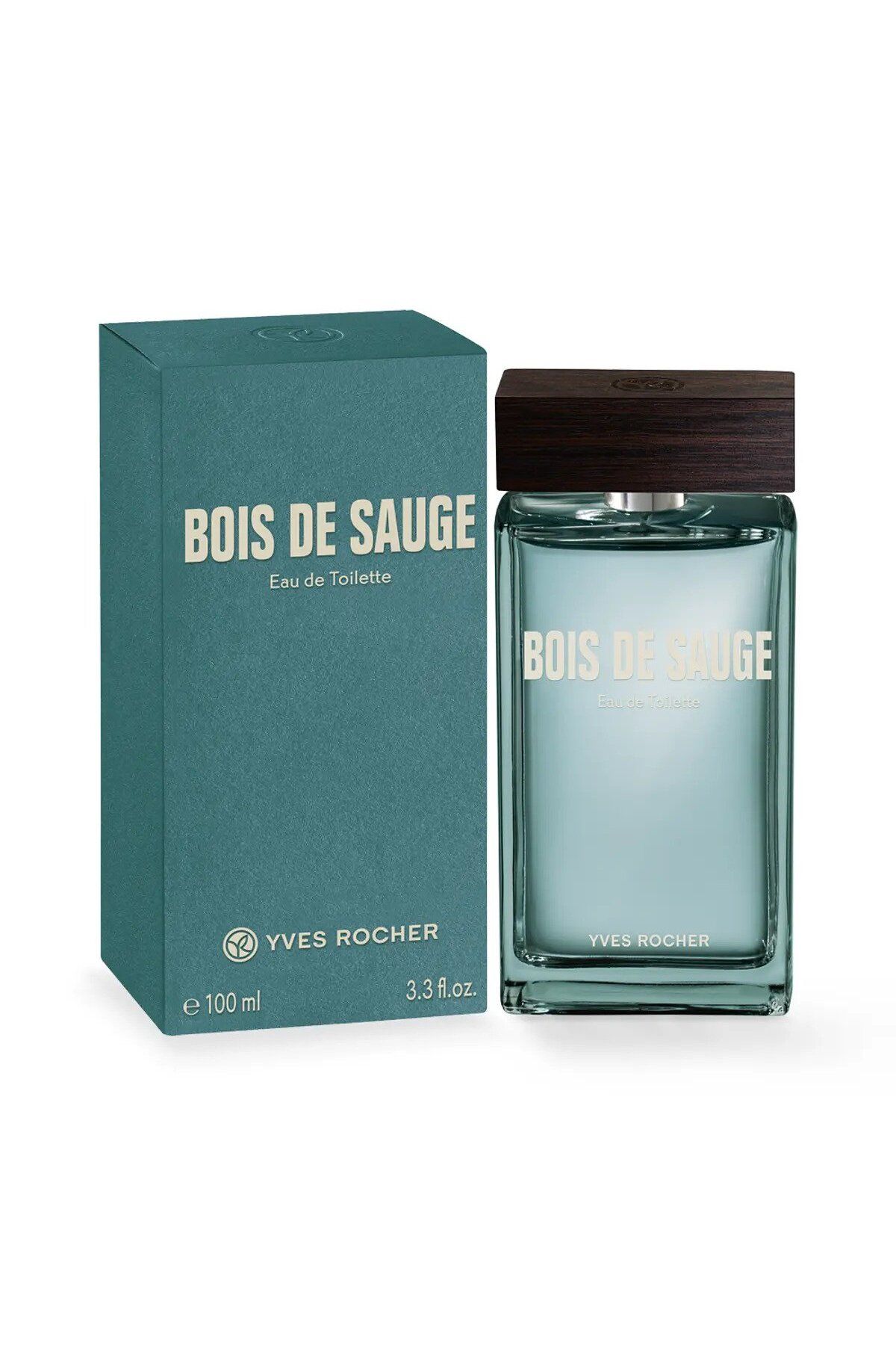 Yves Rocher Bois de Sauge - EDT 100 ml Odunsu, Aromatik ve Ferah Kalıcı Koku