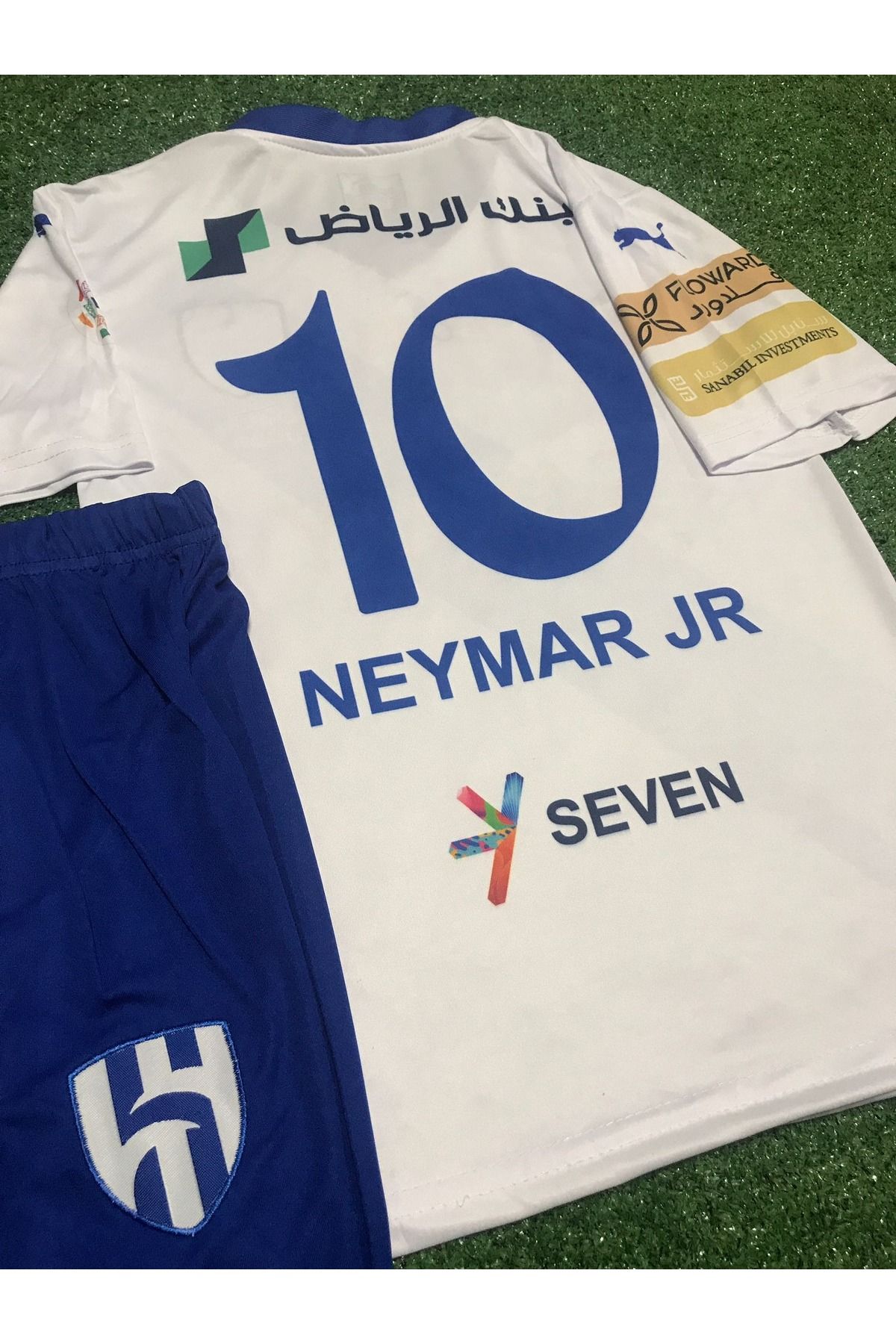 AJAX STAR Al Hilal 2023/24 Yeni Sezon Neymar Jr Iç Saha Forması Çocuk Forması