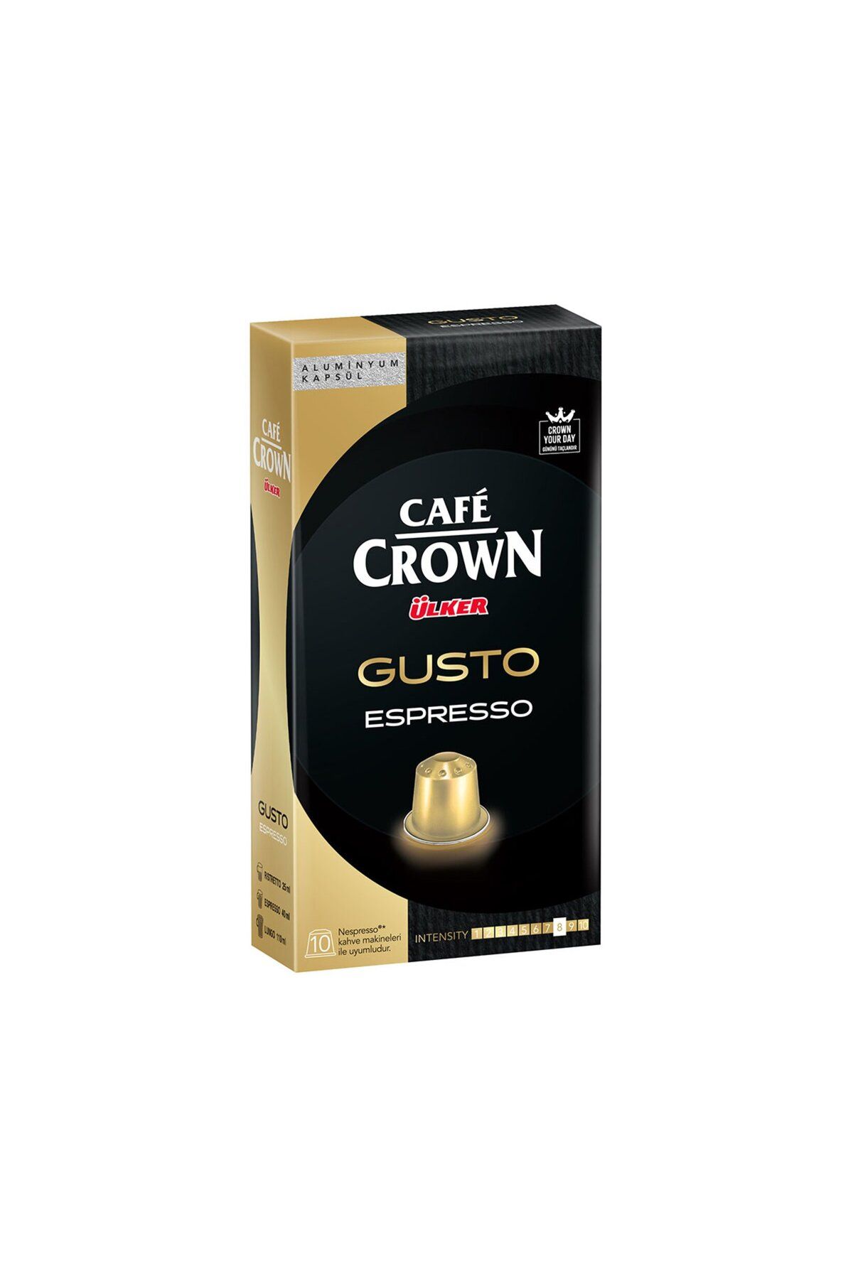 Cafe Crown Gusto Kapsül Kahve 10'lu 52 gr