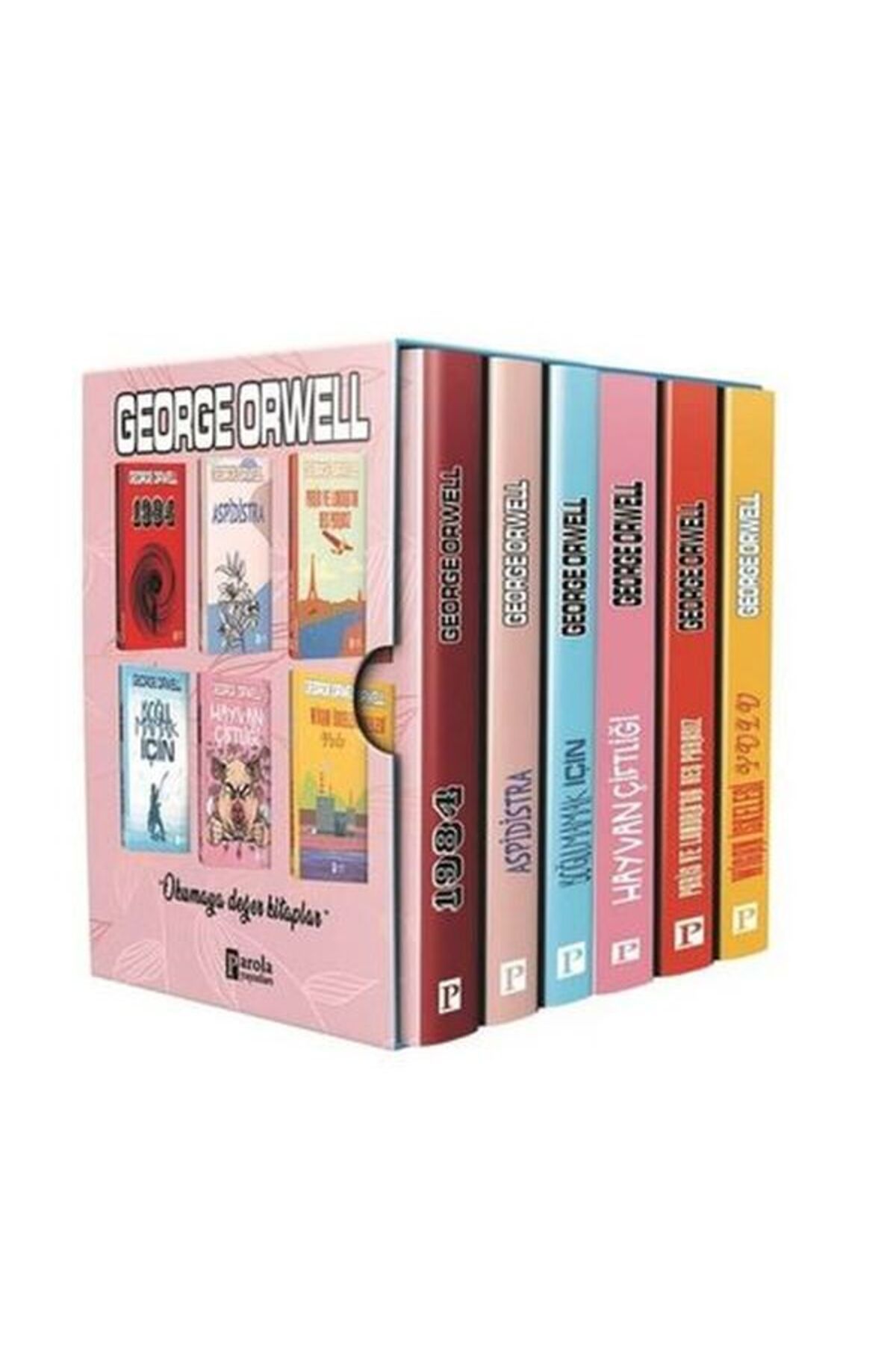 Parola Yayınları George Orwell Kitapları Seti (6 Kitap Takım)