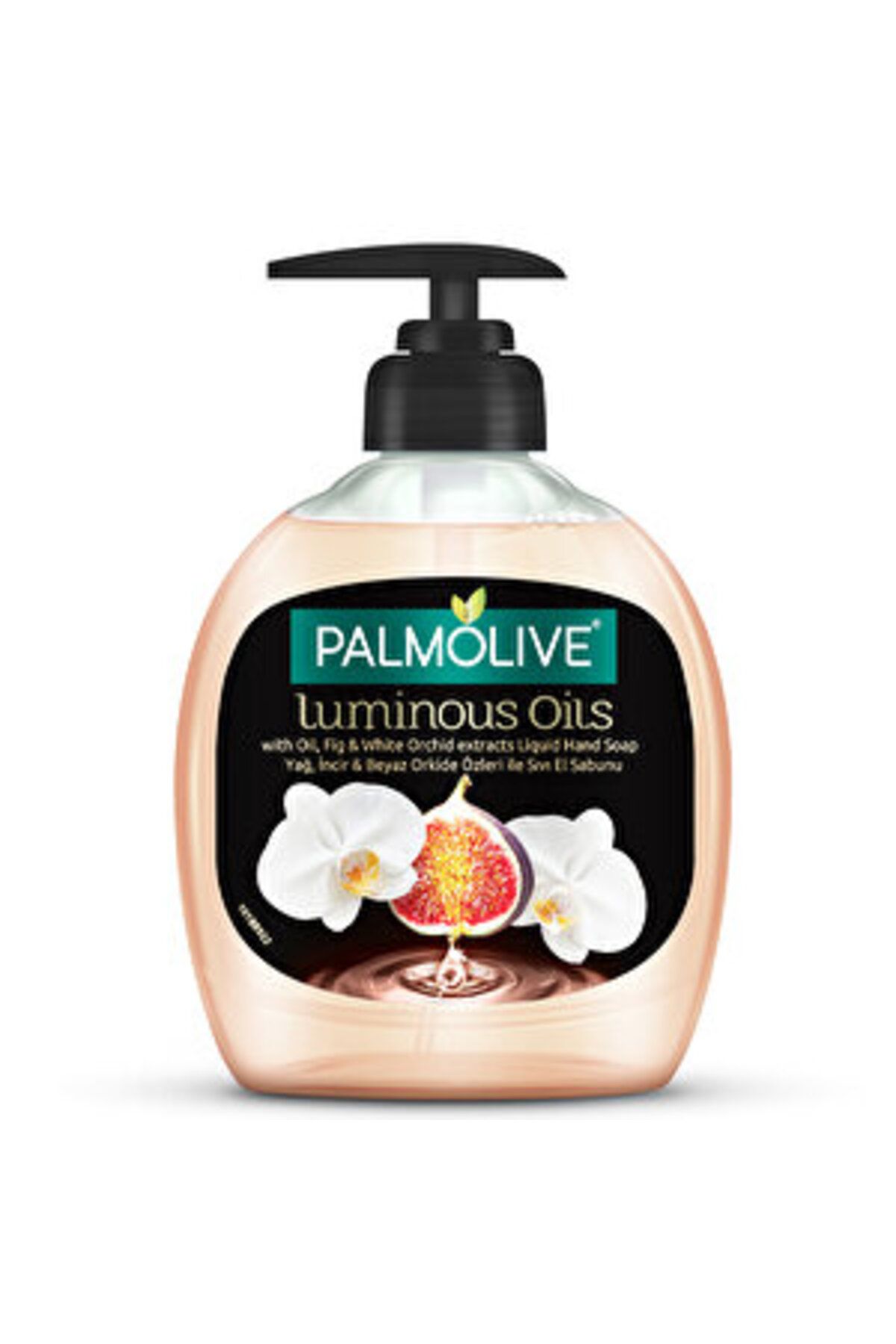 Palmolive ( FIRÇALIK HEDİYE ) Palmolive Luminous Oils İncir Sıvı Sabun 300 ml ( 1 ADET )