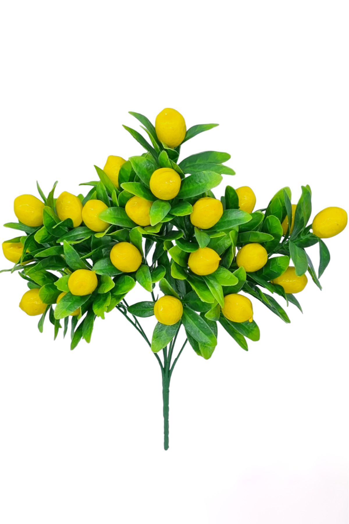 MD Aspiz Flowers 1 Adet Yapay Meyve Demeti Lüx Mandalina Limon Şeftali Kiraz Vişne Nar Ağacı