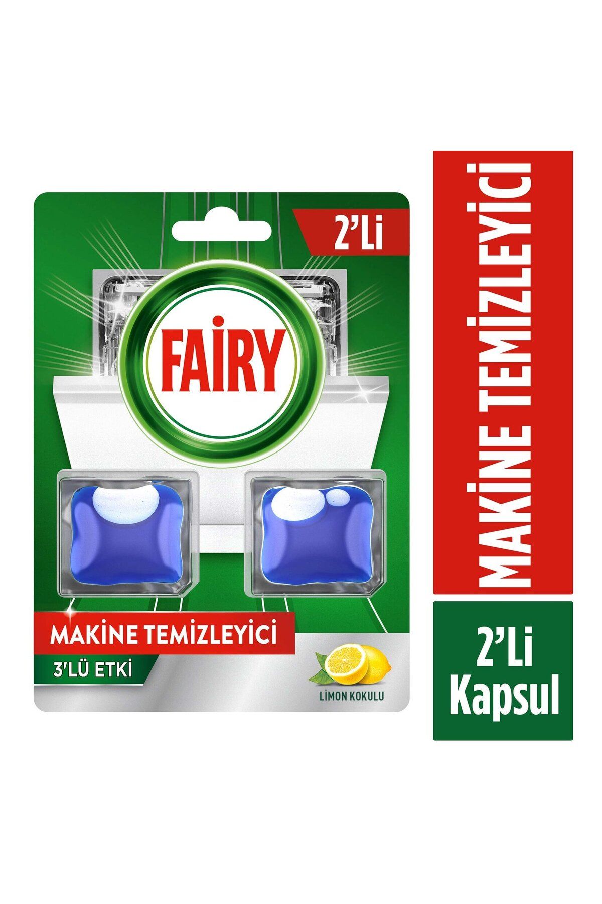 Fairy Makine Temizleyici Kapsül 2'lı 29G