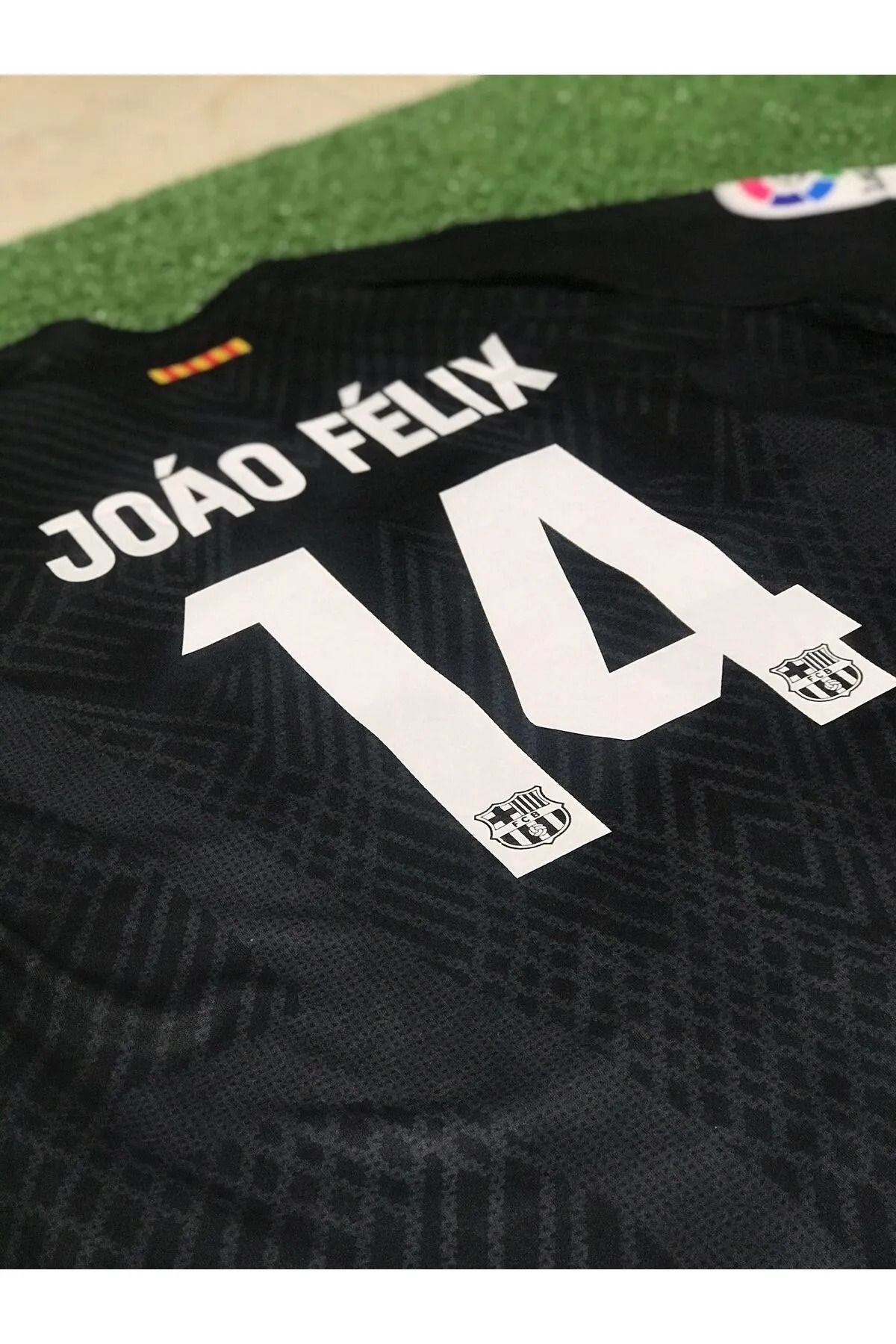 AJAX STAR Barcelona 2023/24 Yeni Sezon Joâo Fèlix Konsept Forması (BLACK JERSEY)