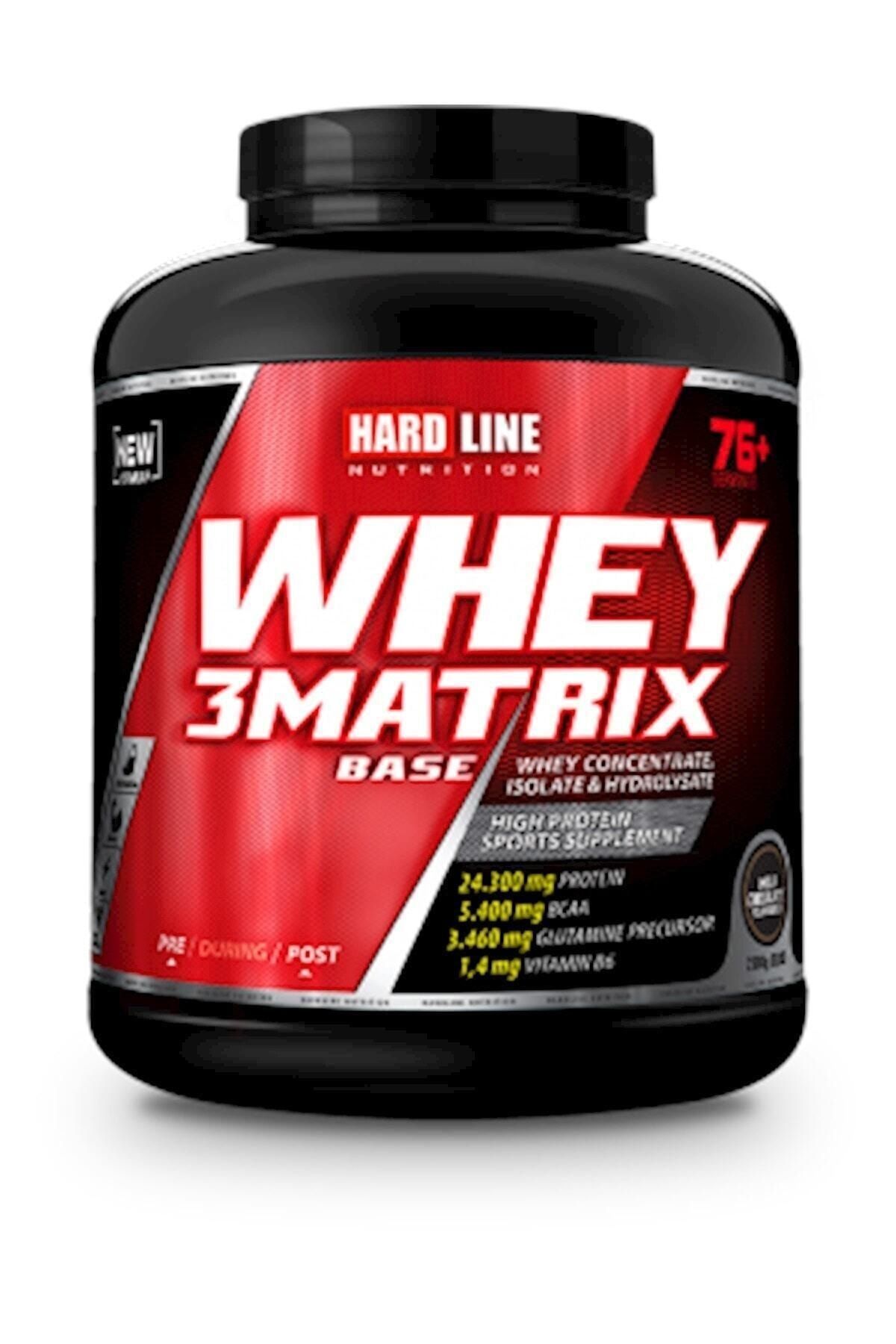Hardline 3 Matrix Whey Protein Base Sütlü Çikolata 2300 gr