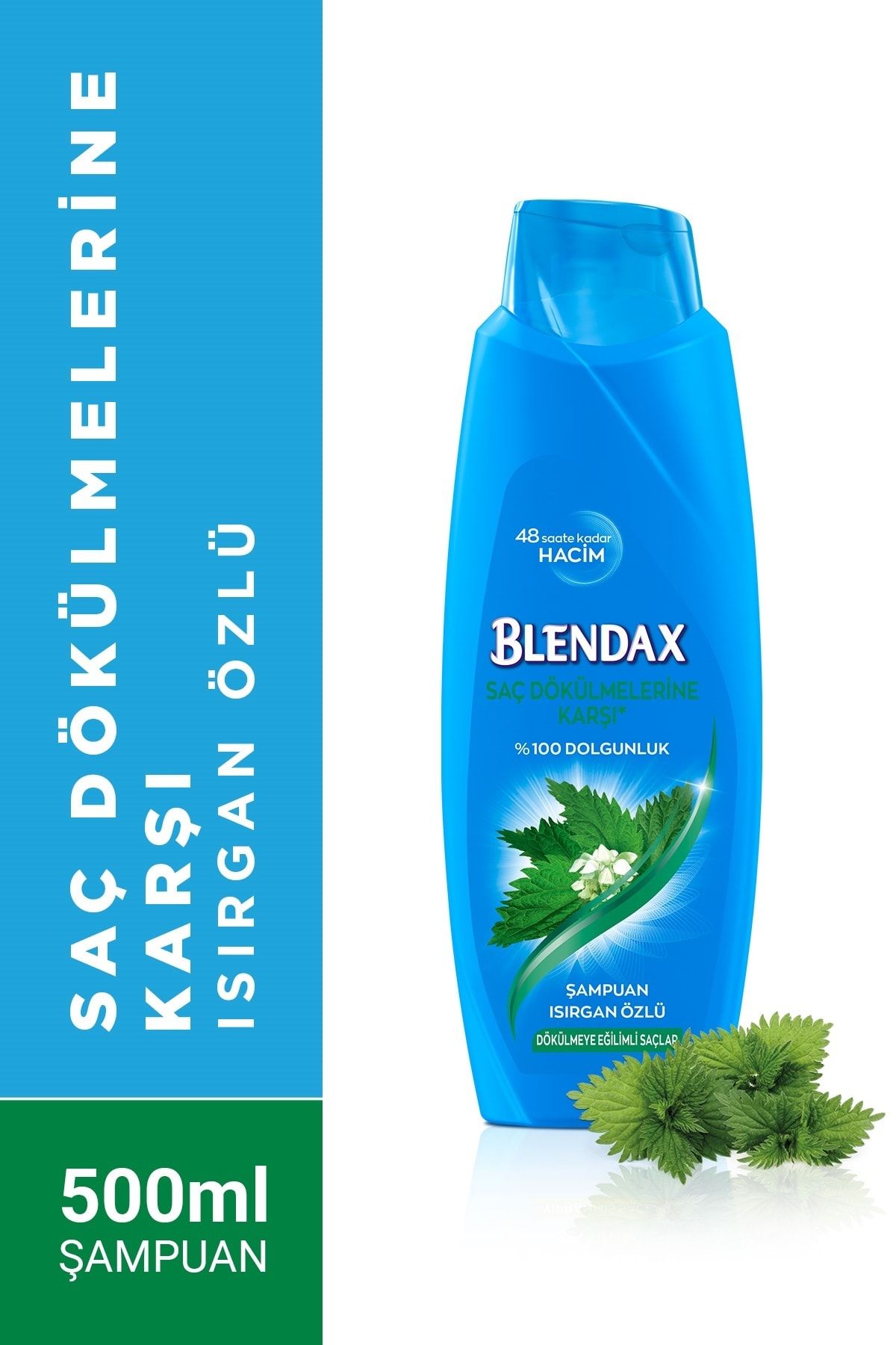 Blendax Saç Dökülmelerine Karşı Isırgan Özlü Şampuan 500 Mlx 4 Adet