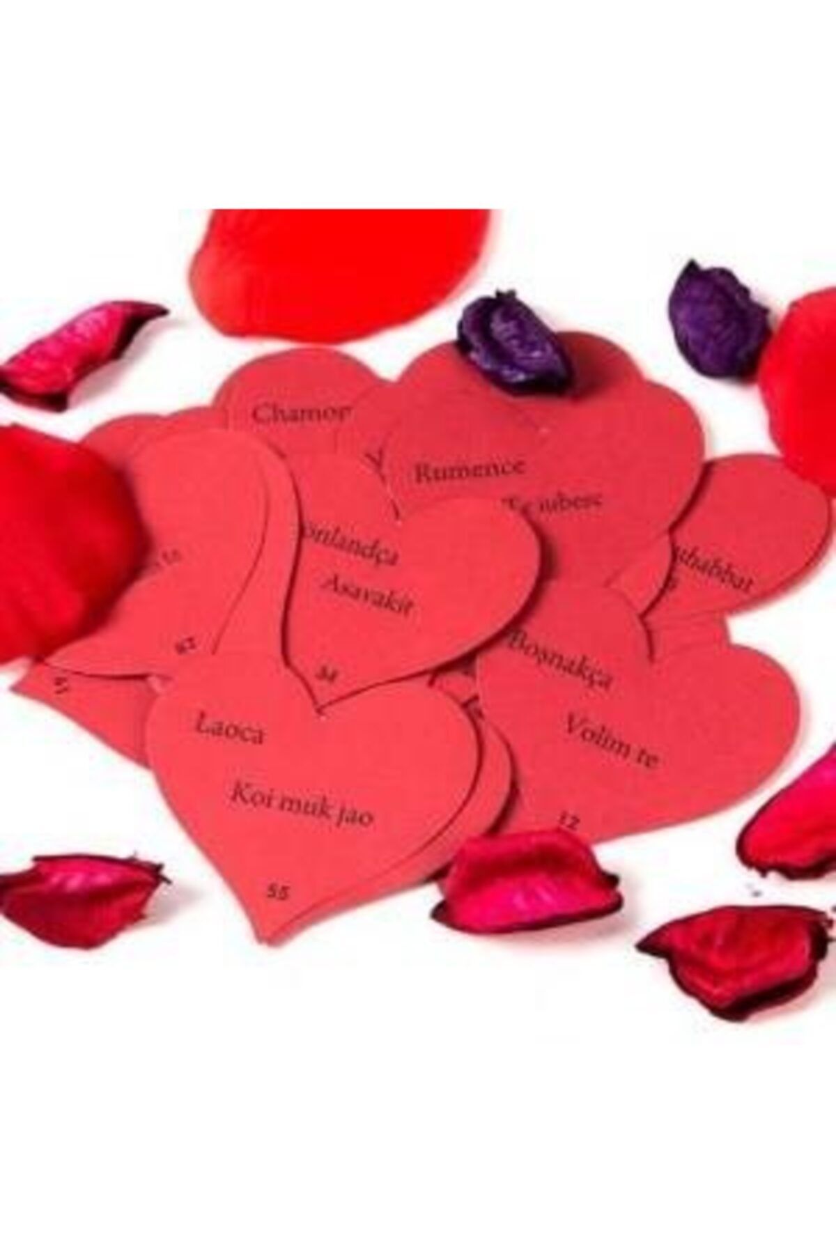 Deco Elit Sevgiliye Hediye Kalpli 365 Gün Notu Romantik Aşk Sözleri Mesajı