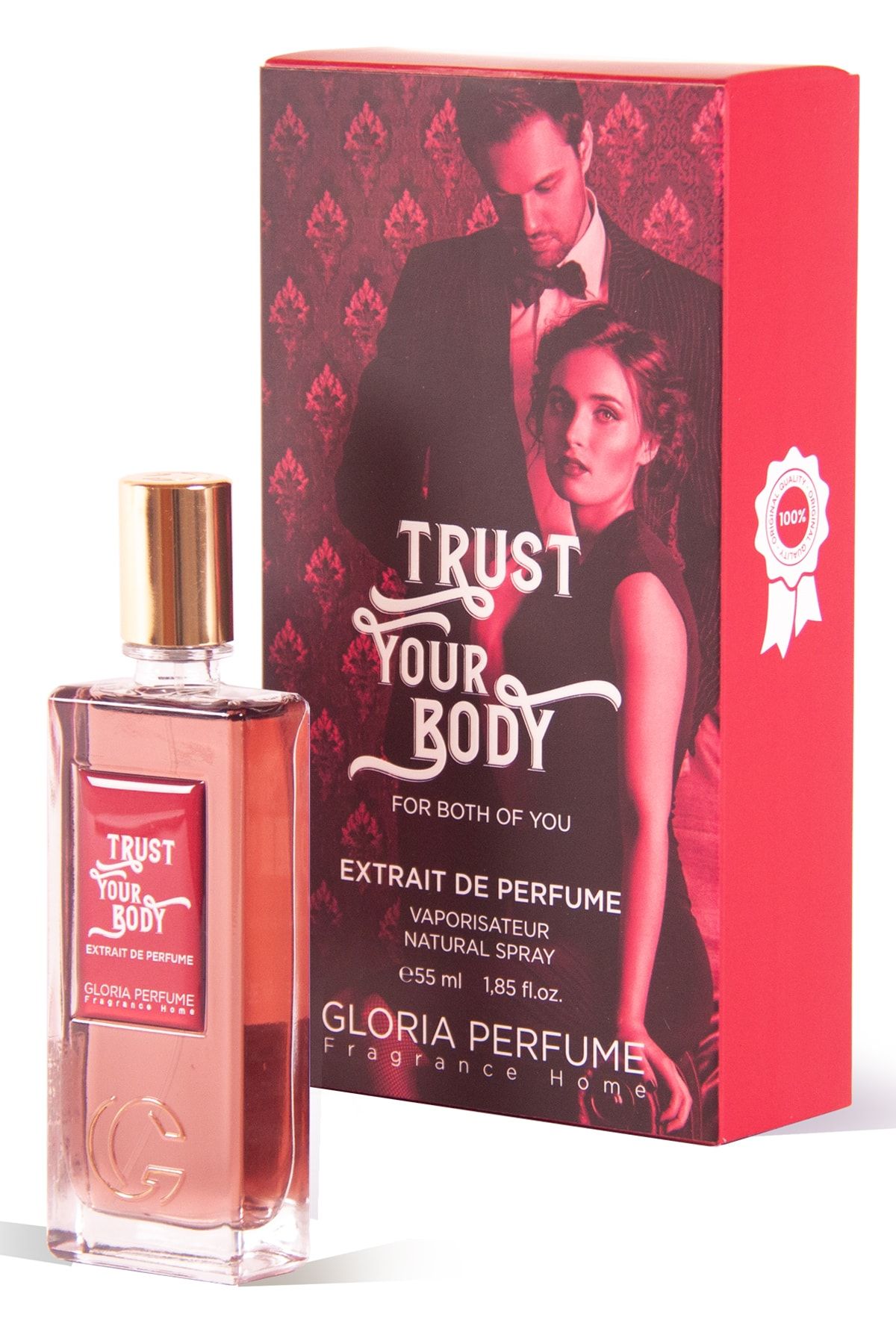 Gloria Perfume African Leather 55 Ml Edp Unisex Parfüm