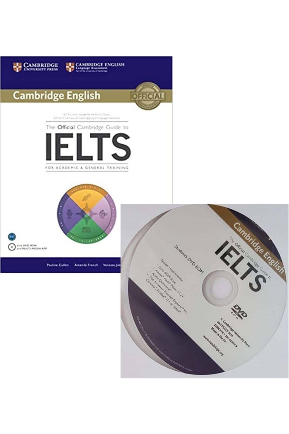 Cambridge University Ielts Official Cambridge Guide To Academic And General Education With Answers On Dvd Rom