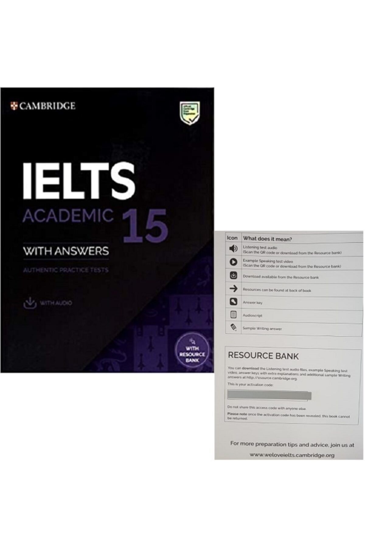 Cambridge University Ielts 15 Academic Student's Book With Answers + Audio & Resource Bank