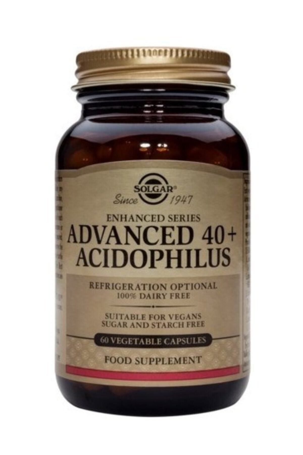 Solgar Advanced 40 + Acidophilus 60 Kapsül