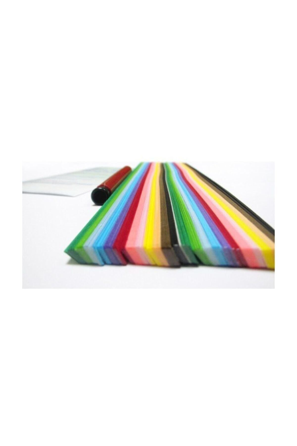 Lino Quıllıng Kağıdı Aparatlı 12 Renk 120 Şerit (10X500 MM.)