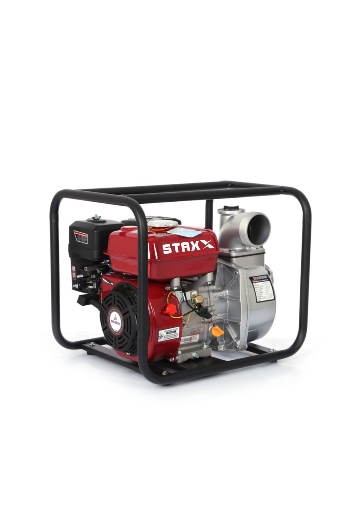 STAXX POWER 4 Zamanlı Benzinli Su Pompası Motopump 3" 6.5 Hp Ultra Power 26mt Dik Basınç 8mt Emiş