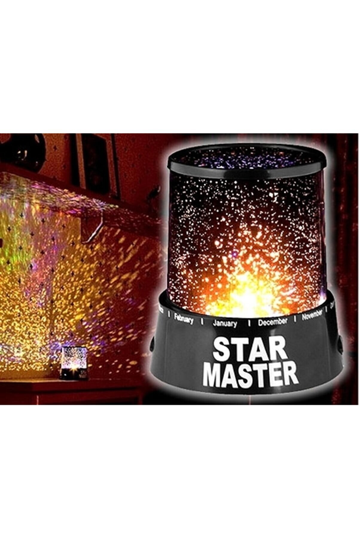Star Master Projeksiyon Gece Lambası