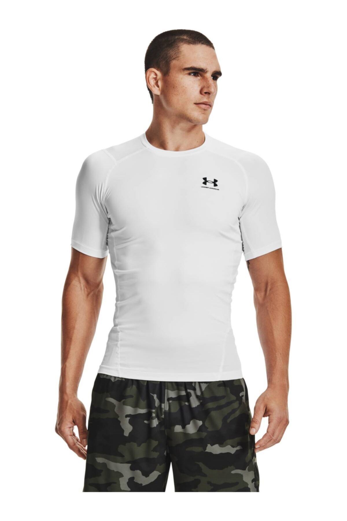 Under Armour Erkek HeatGear® Armour Kısa Kollu 1361518-100