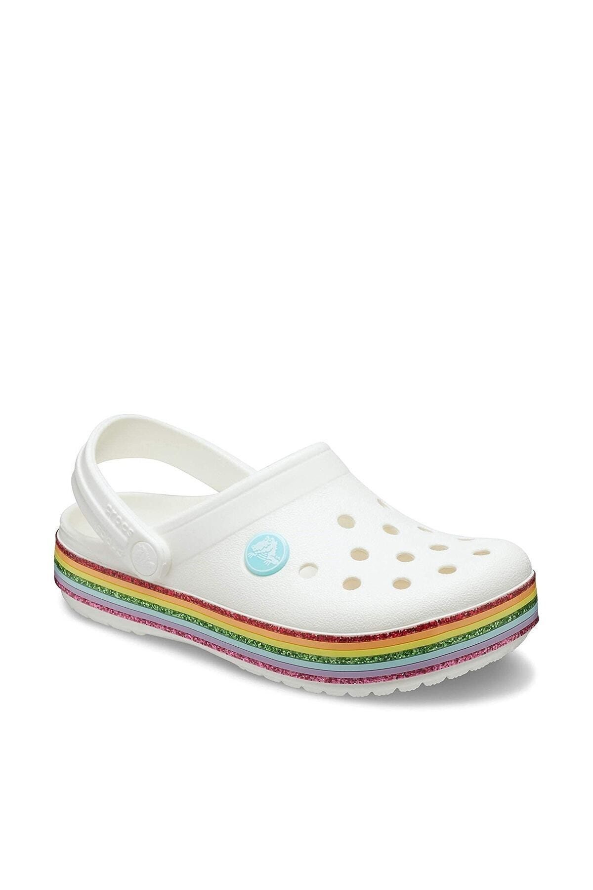 Crocs Beyaz Kız Çocuk Spor Sandalet