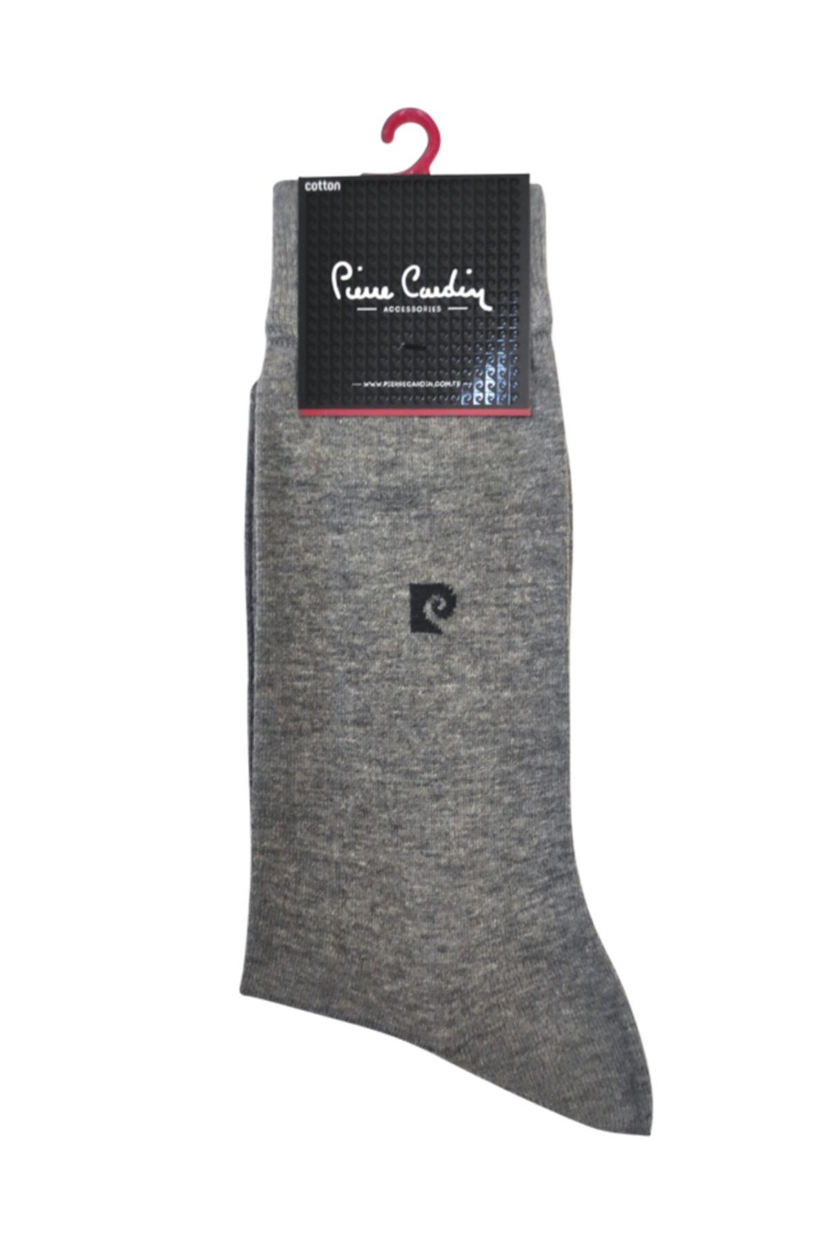 Pierre Cardin Porı Erkek Pamuk Çorap K.gri