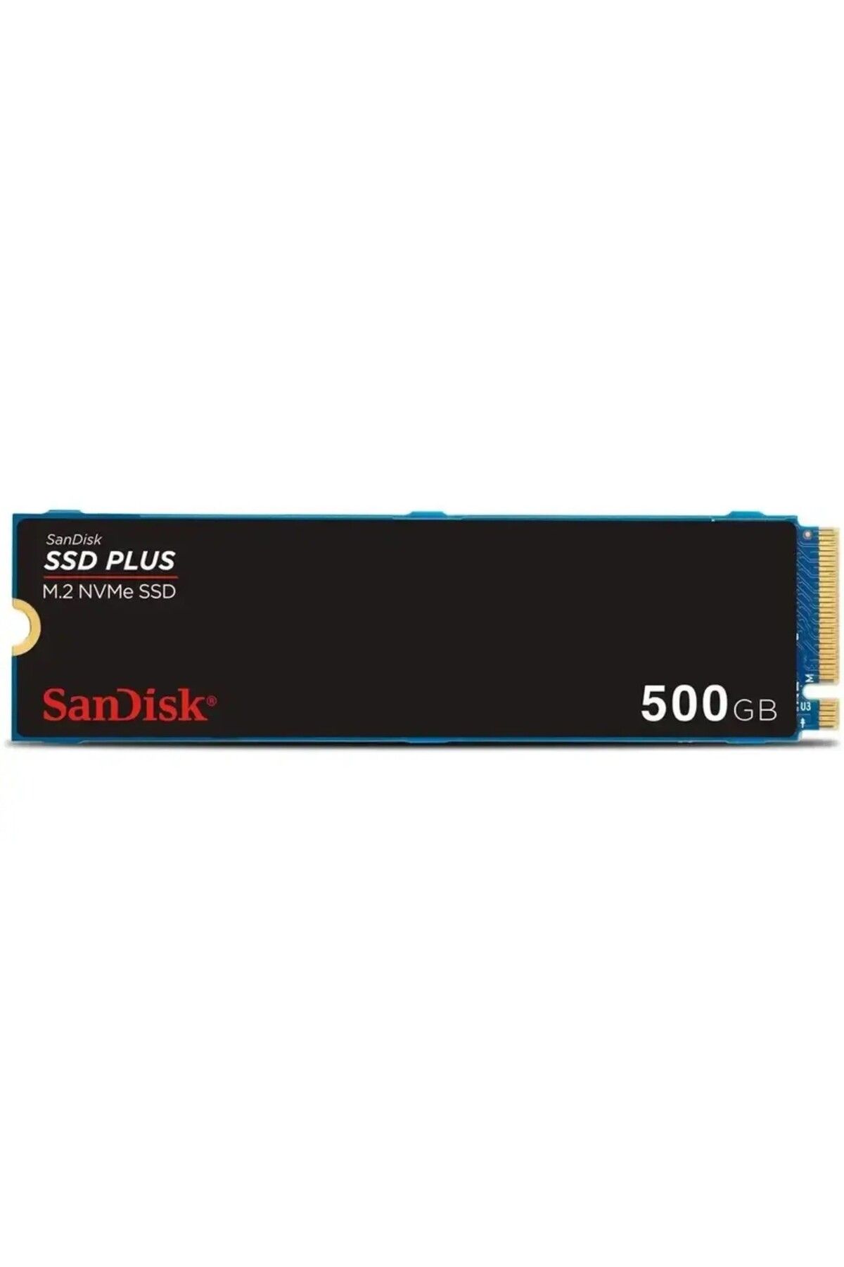 Sandisk SSD PLUS 500GB 2400MB-1500MB/s M.2 PCIe Gen 3.0 NVMe SSD SDSSDA3N-500G-G26