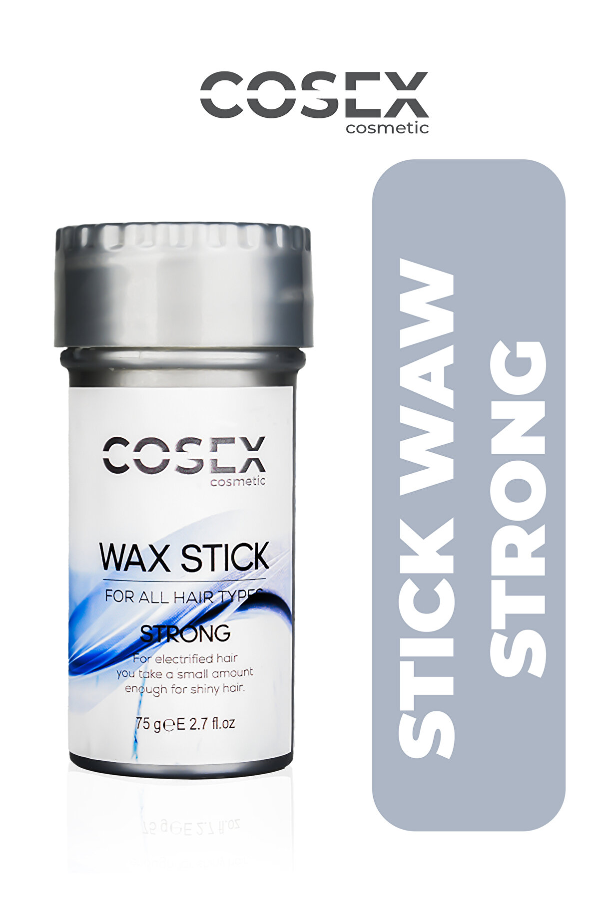 COSEX Hair Wax Stick 75gr - Saç Sabitleyici Strong