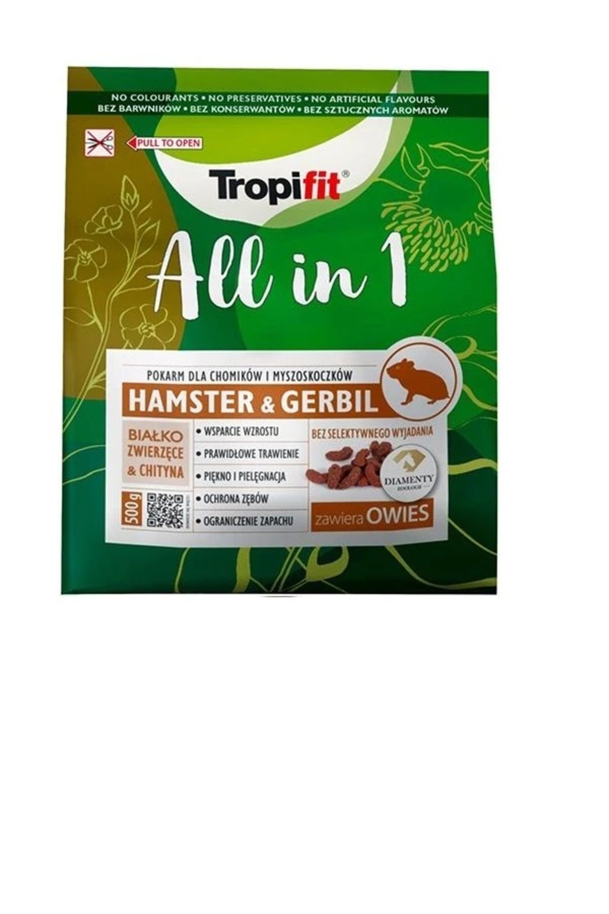 Tropifit All ın 1 Hamster Gerbıl 500 gr
