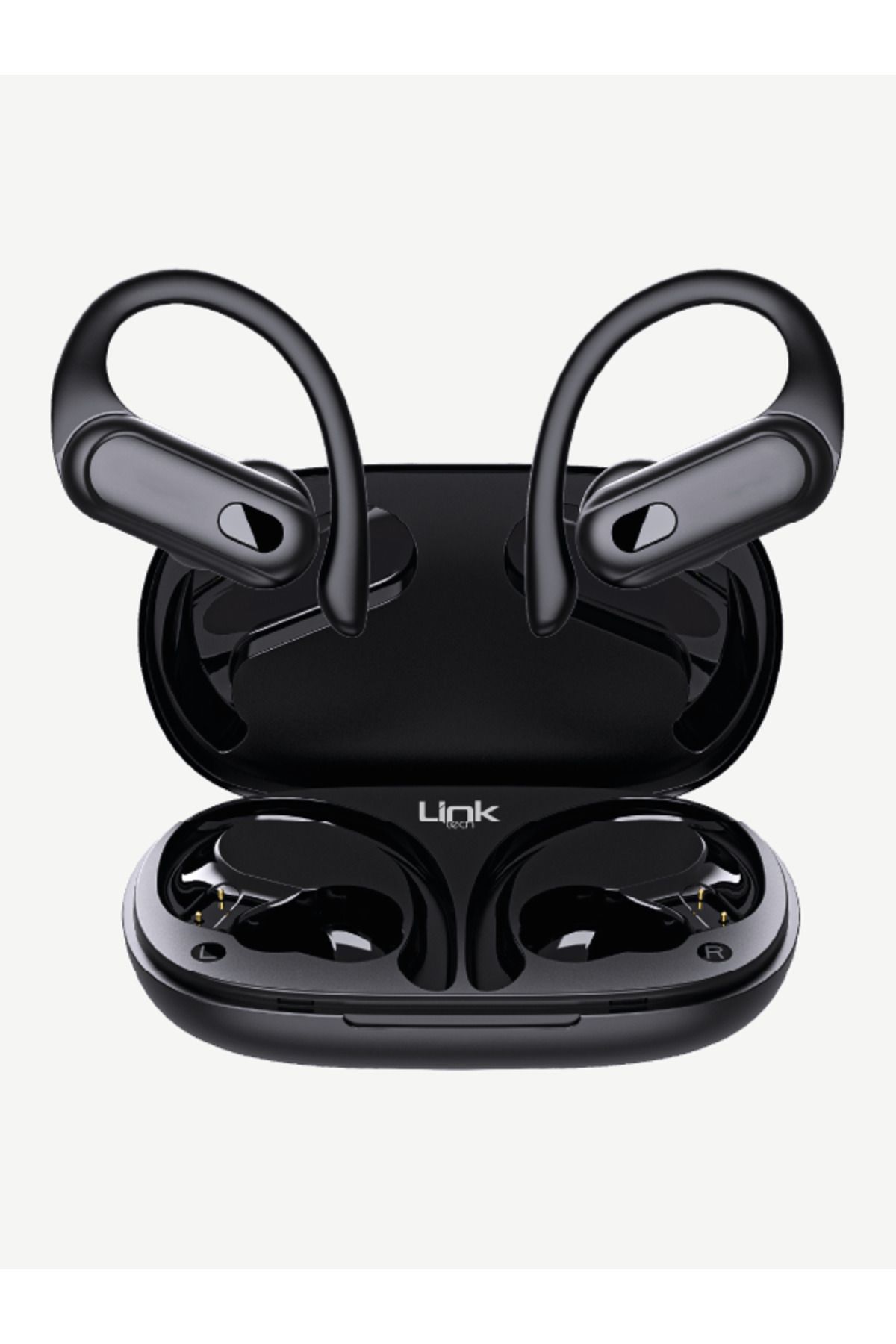 Linktech S28 Kulak Kancalı Silikonlu Spor Bluetooth Kulaklık