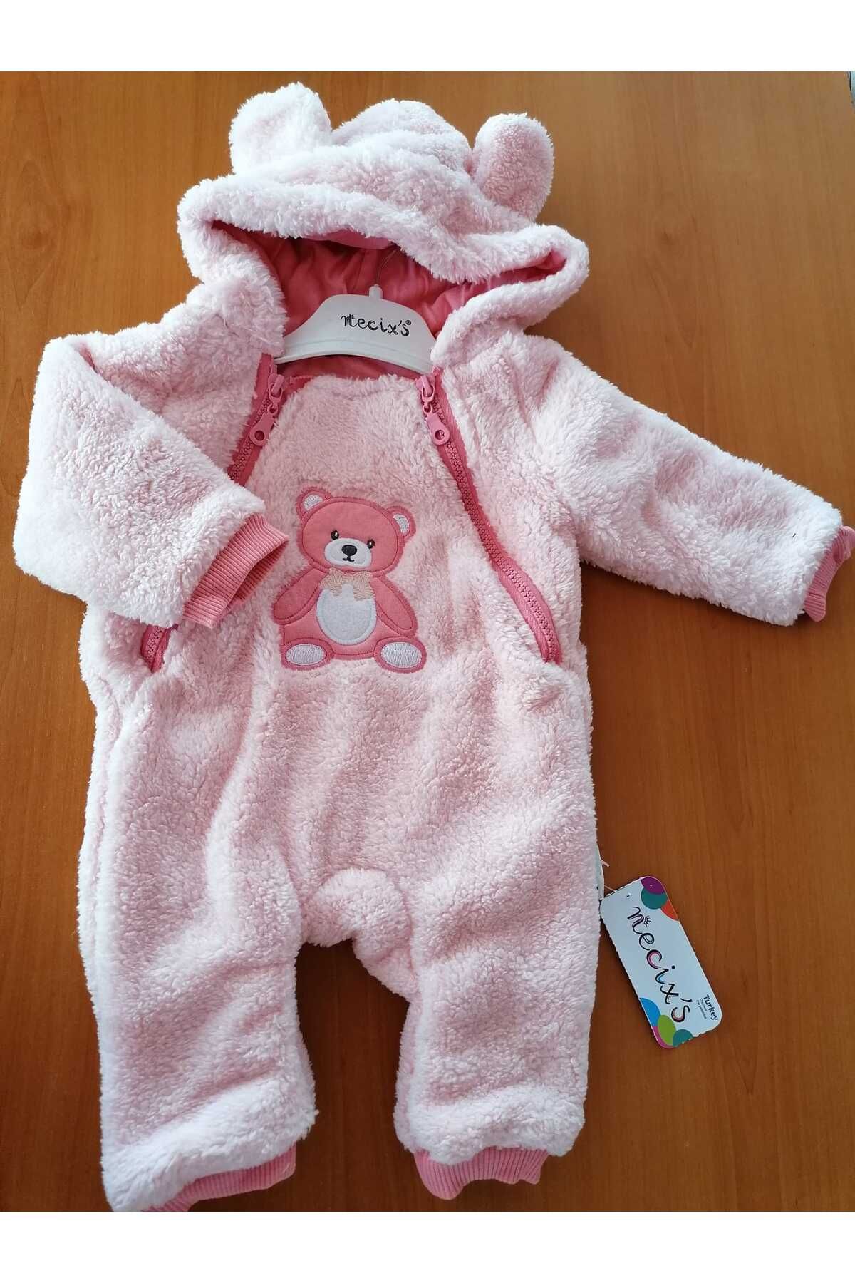 Necix's Bear Kostüm Kız Bebek Tulum