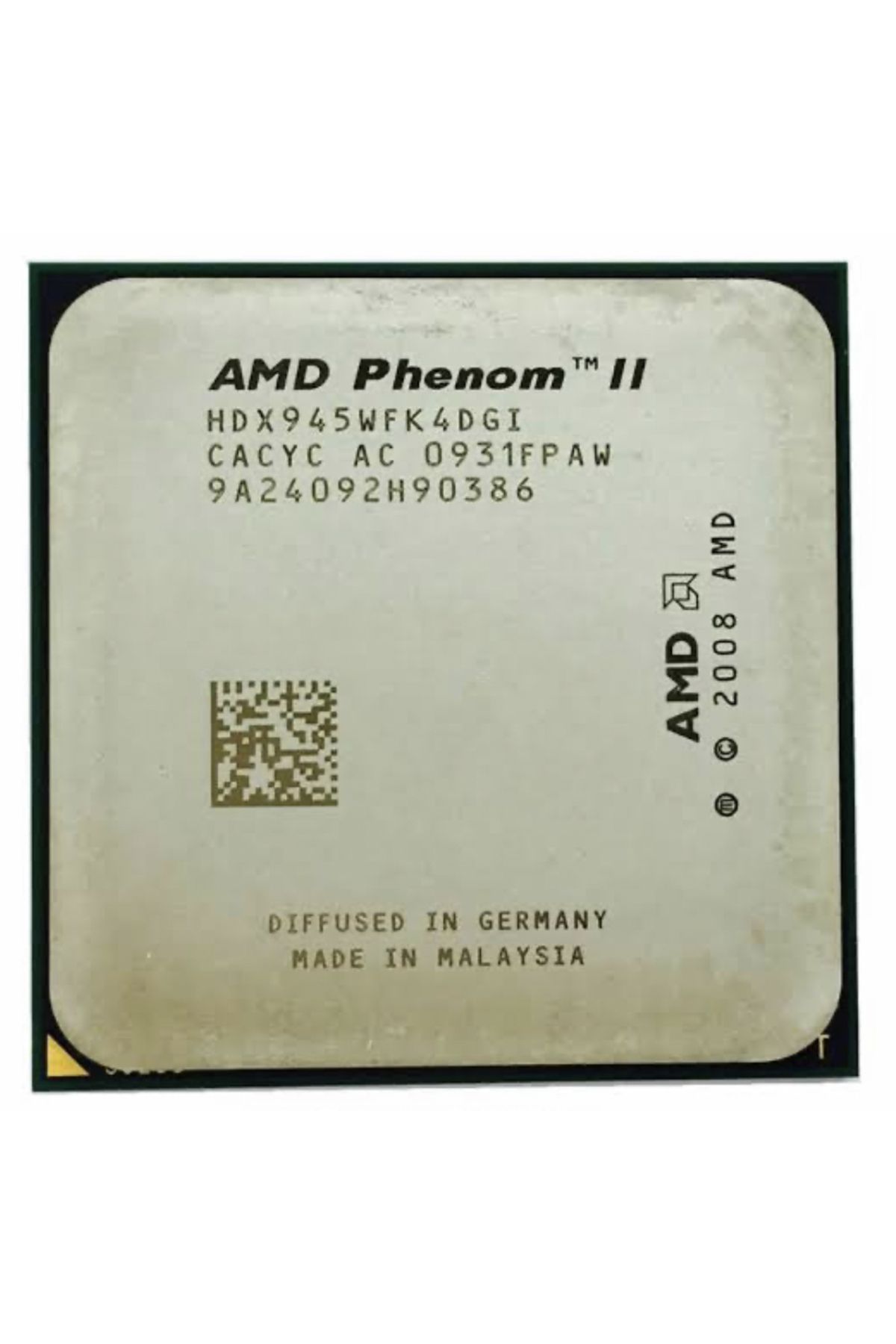 Amd Phenom IIx4 945 3.0Ghz 8MB İşlemci AMD AM3 Yenilenmiş