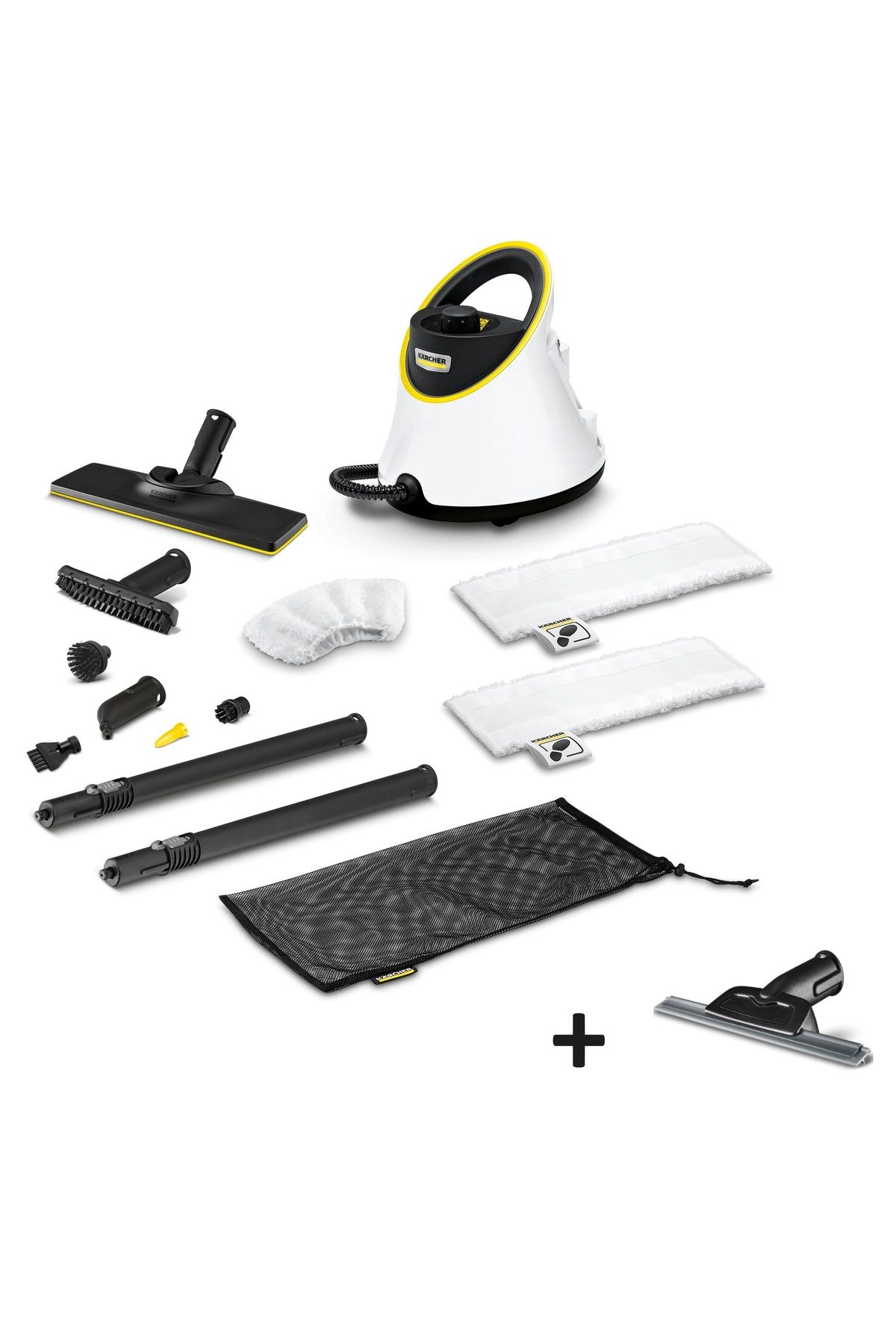 Karcher Sc 2 Deluxe Easyfix Premium Buharlı Temizlik Makinesi+Pencere Nozülü