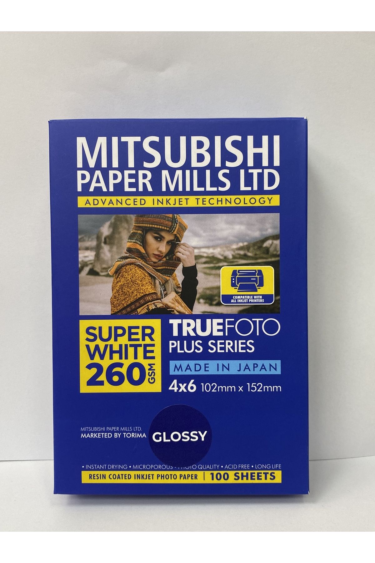 Mitsubishi 10x15 260gr Parlak Inkjet Fotoğraf Kağıdı