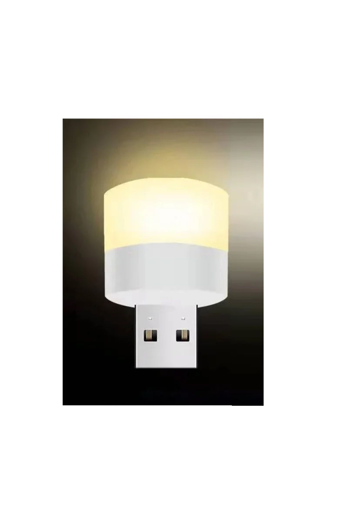 Schulzz Mini USB LED Gün Işığı Rengi Portatif Lamba