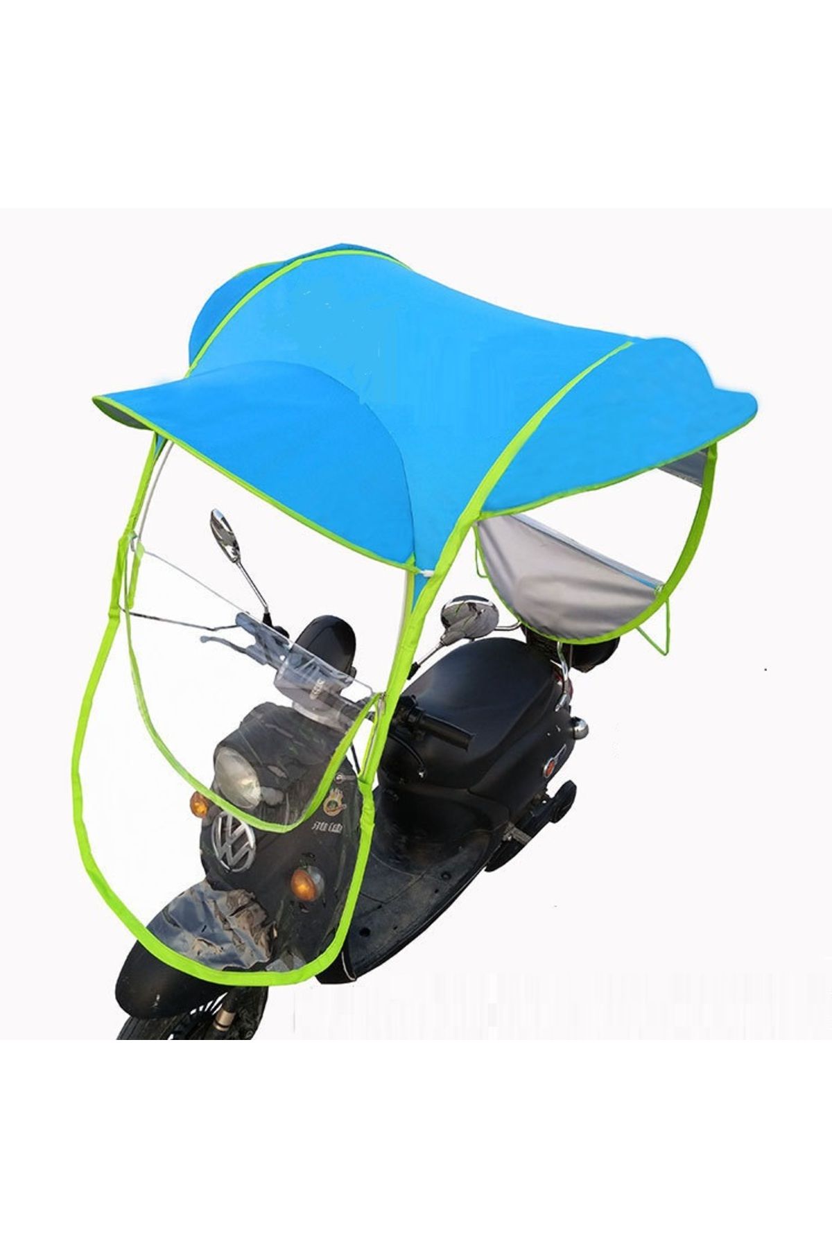 Techmaster Scooter Motorsiklet Yağmurluk Çadır Şemsiye Gölgelik Tente Y1