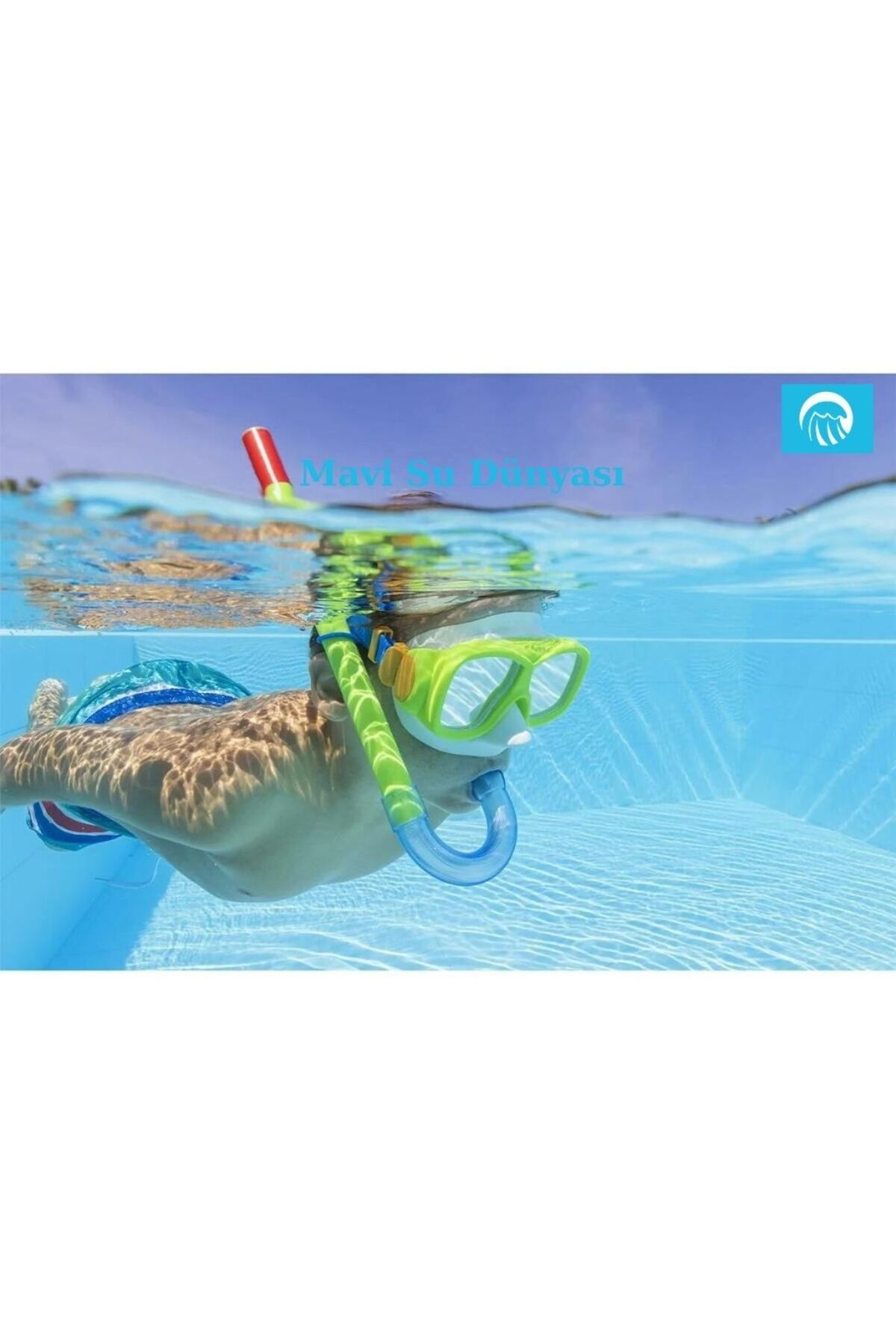 Bestway Çocuk Şnorkel Set Essential 7+ - Mavi Su Dünyası